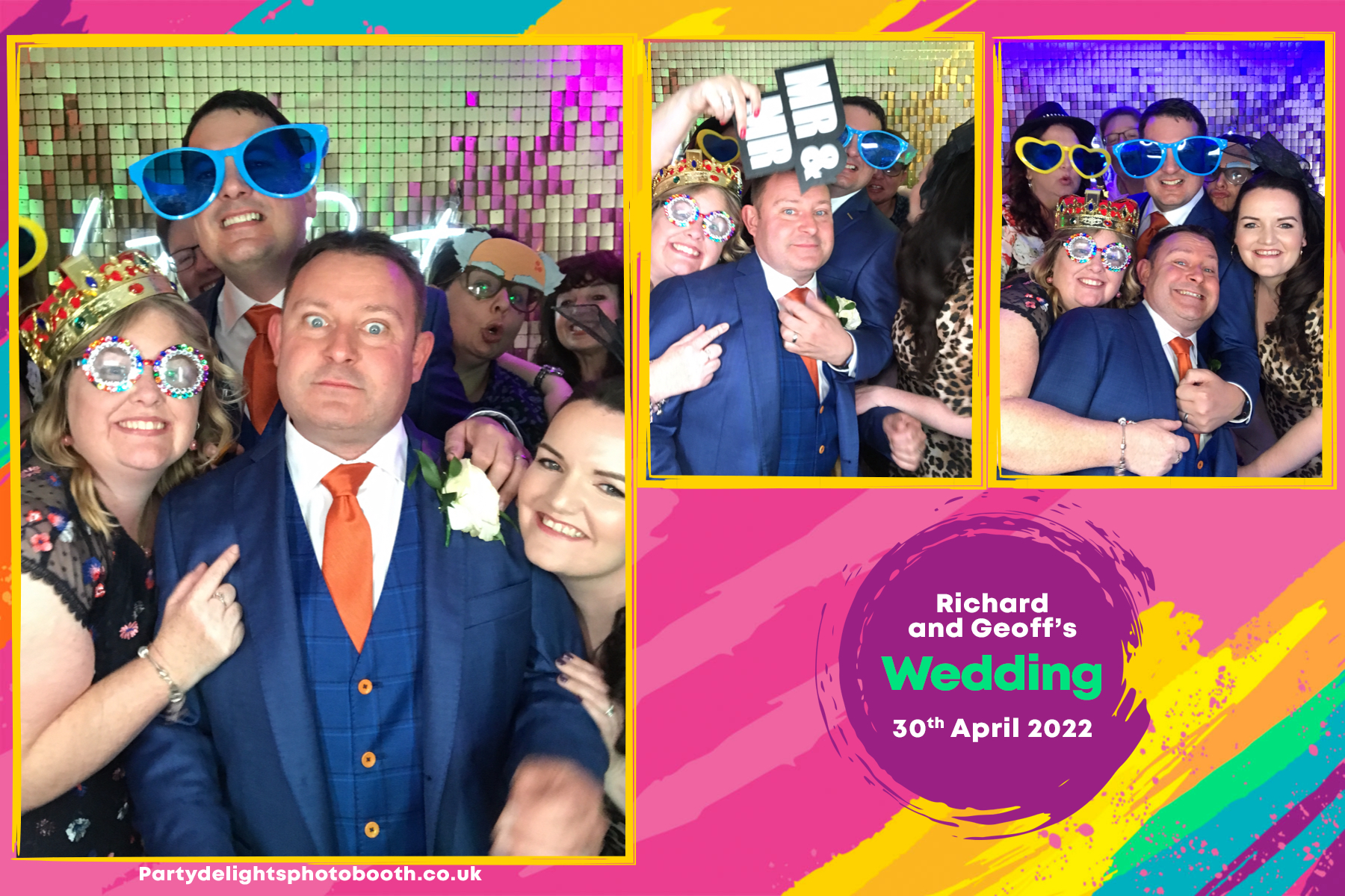 Richard & Geoff’s Wedding | View more photos from the event at gallery.partydelightsphotobooth.co.uk/u/PartyDelightsPhotoBooth/Richard-Geoff’s-Wedding
