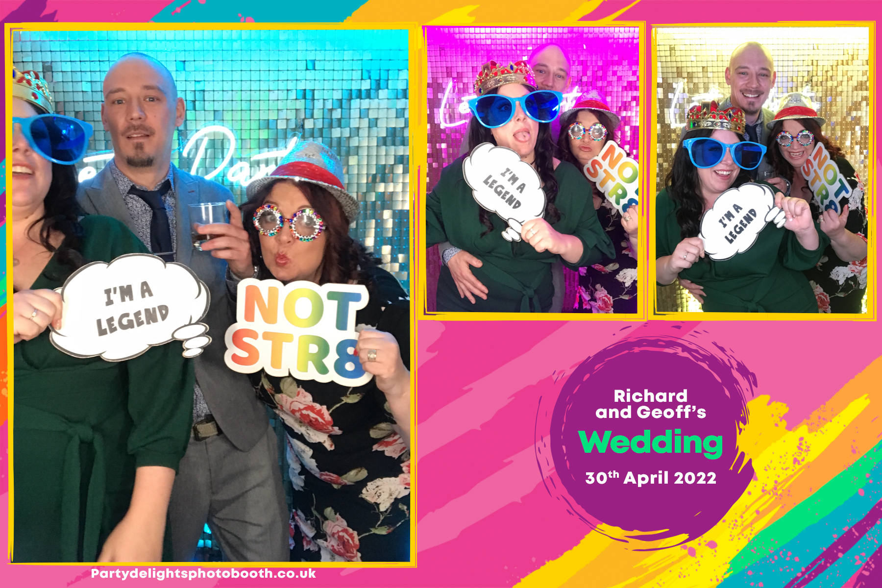 Richard & Geoff’s Wedding | View more photos from the event at gallery.partydelightsphotobooth.co.uk/u/PartyDelightsPhotoBooth/Richard-Geoff’s-Wedding