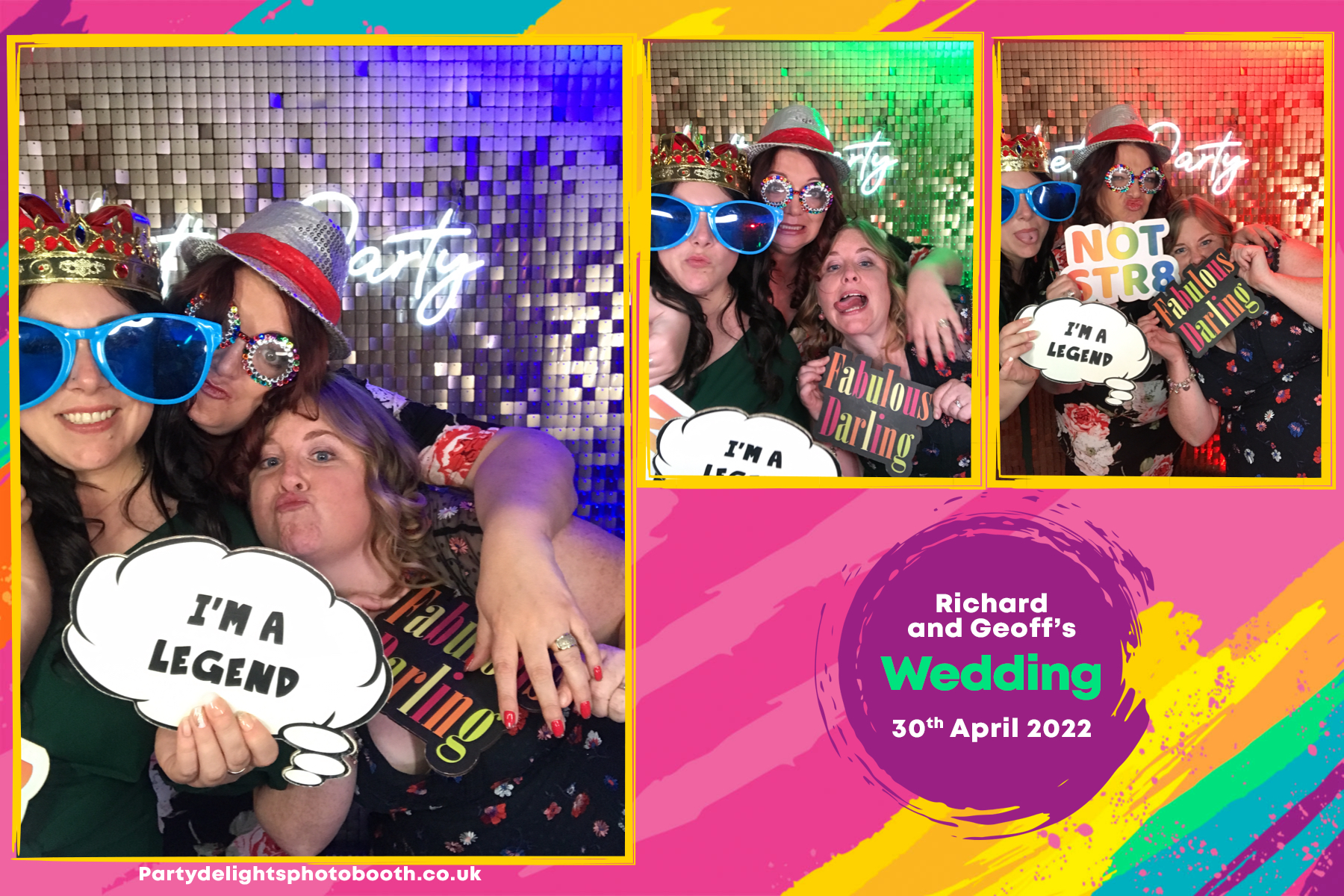 Richard & Geoff’s Wedding | View more photos from the event at gallery.partydelightsphotobooth.co.uk/u/PartyDelightsPhotoBooth/Richard-Geoff’s-Wedding