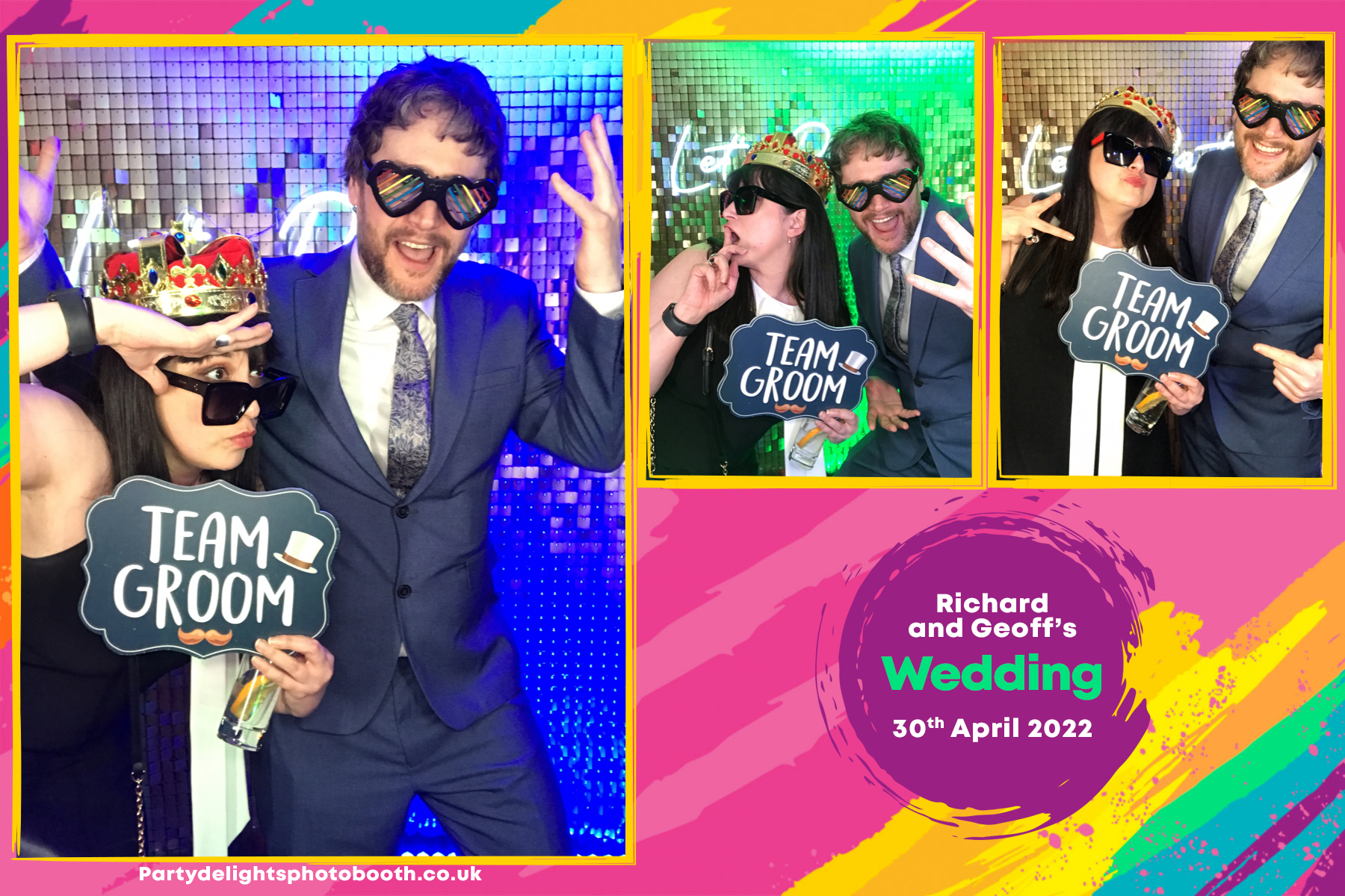 Richard & Geoff’s Wedding | View more photos from the event at gallery.partydelightsphotobooth.co.uk/u/PartyDelightsPhotoBooth/Richard-Geoff’s-Wedding