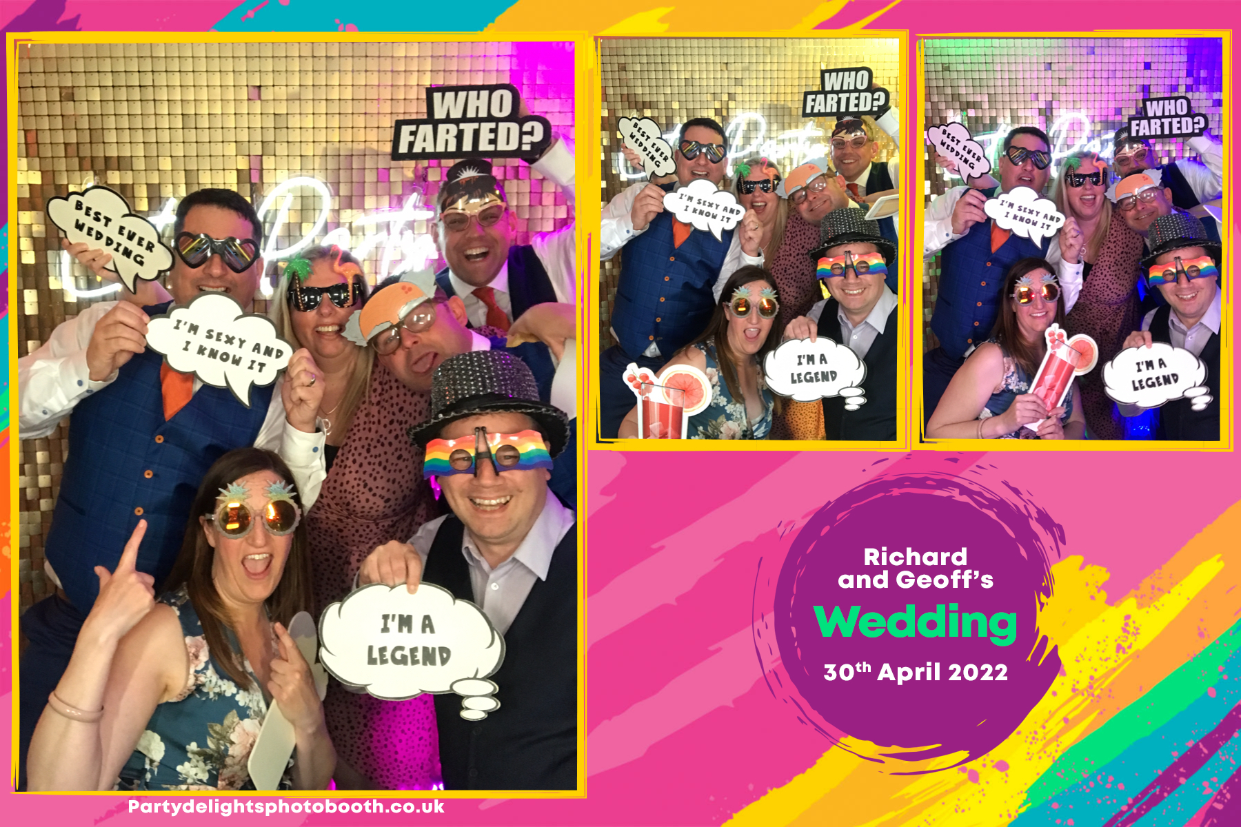 Richard & Geoff’s Wedding | View more photos from the event at gallery.partydelightsphotobooth.co.uk/u/PartyDelightsPhotoBooth/Richard-Geoff’s-Wedding