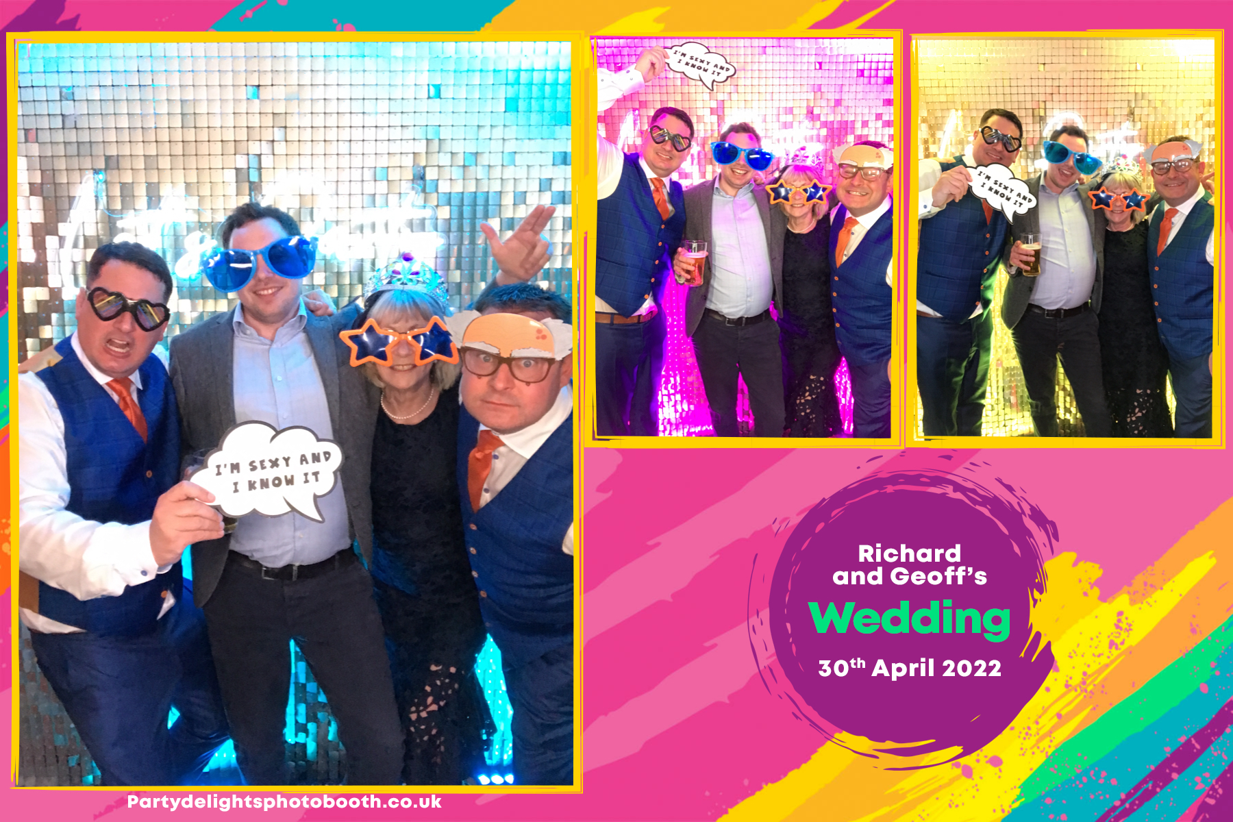 Richard & Geoff’s Wedding | View more photos from the event at gallery.partydelightsphotobooth.co.uk/u/PartyDelightsPhotoBooth/Richard-Geoff’s-Wedding