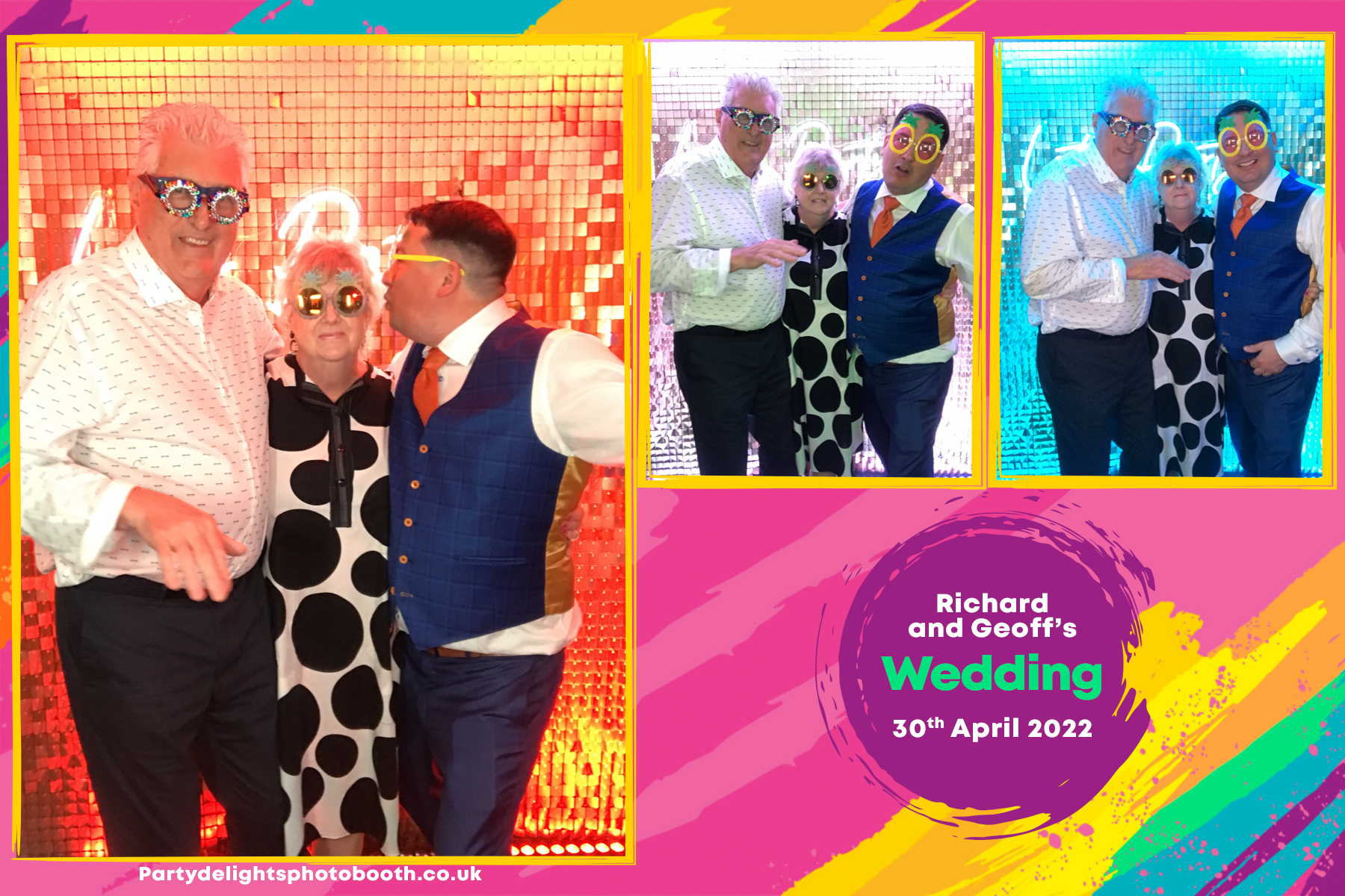 Richard & Geoff’s Wedding | View more photos from the event at gallery.partydelightsphotobooth.co.uk/u/PartyDelightsPhotoBooth/Richard-Geoff’s-Wedding