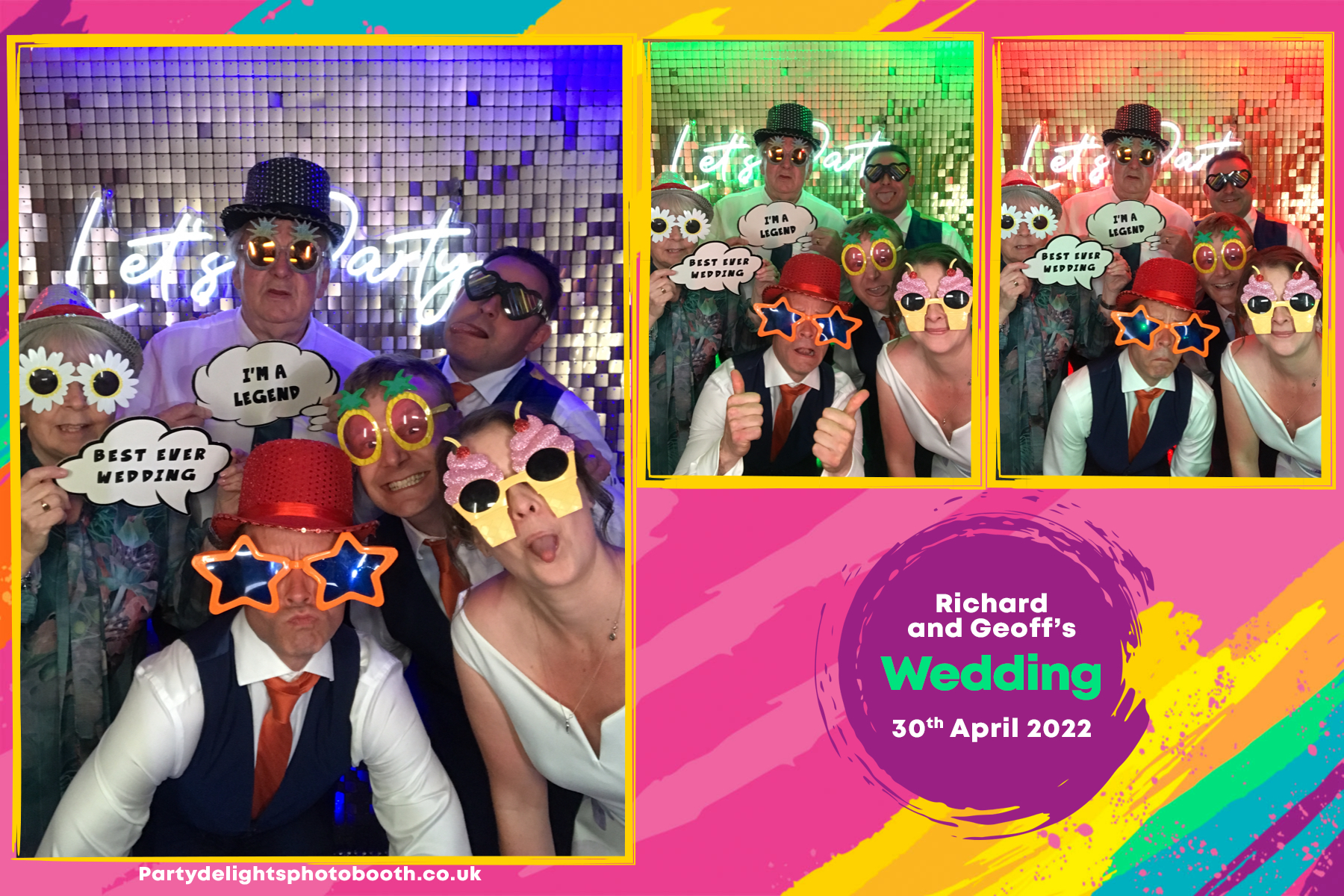Richard & Geoff’s Wedding | View more photos from the event at gallery.partydelightsphotobooth.co.uk/u/PartyDelightsPhotoBooth/Richard-Geoff’s-Wedding