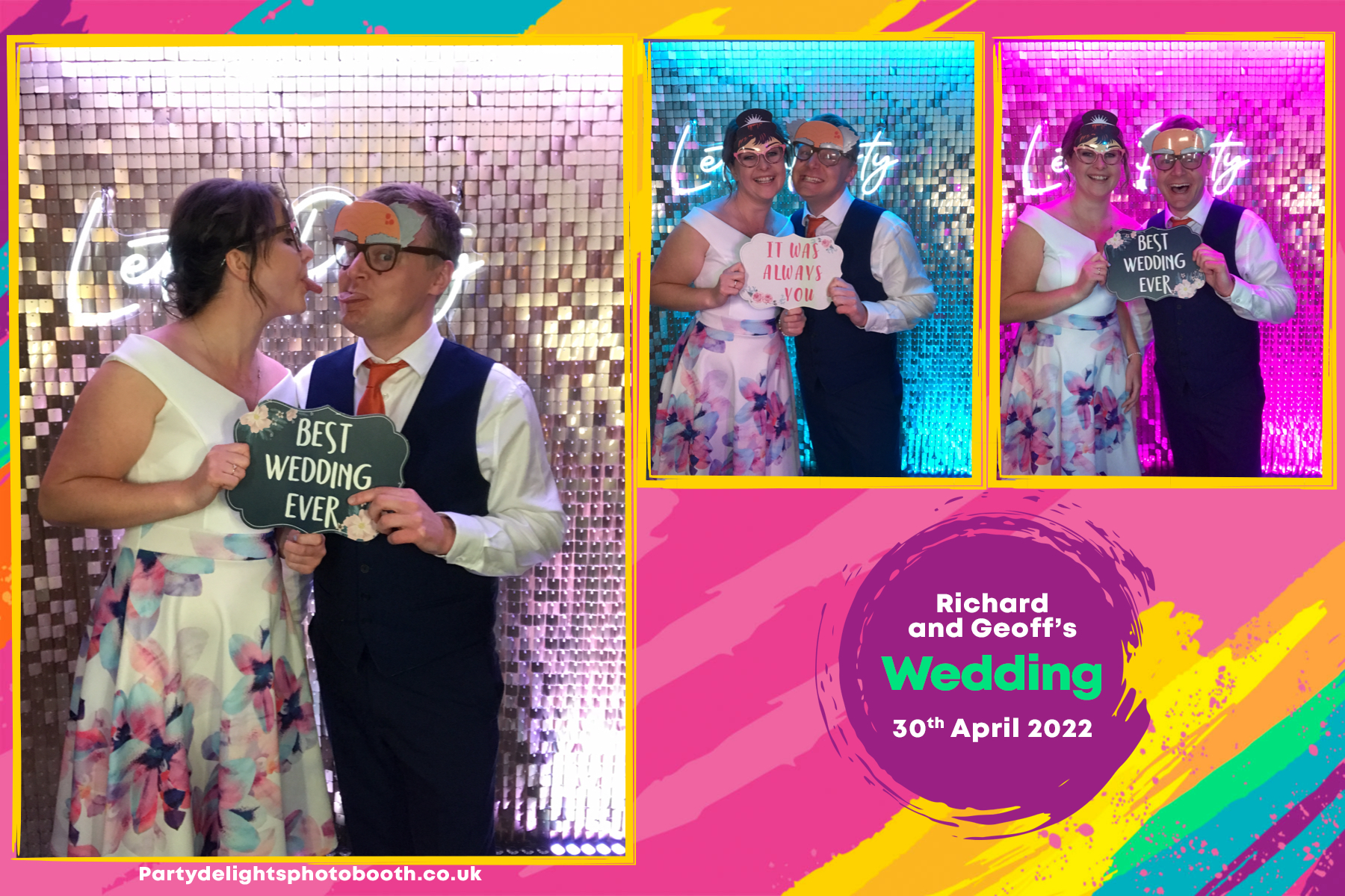 Richard & Geoff’s Wedding | View more photos from the event at gallery.partydelightsphotobooth.co.uk/u/PartyDelightsPhotoBooth/Richard-Geoff’s-Wedding