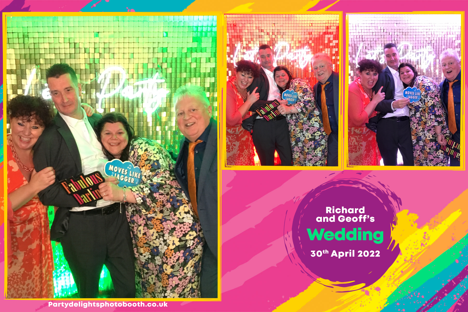Richard & Geoff’s Wedding | View more photos from the event at gallery.partydelightsphotobooth.co.uk/u/PartyDelightsPhotoBooth/Richard-Geoff’s-Wedding