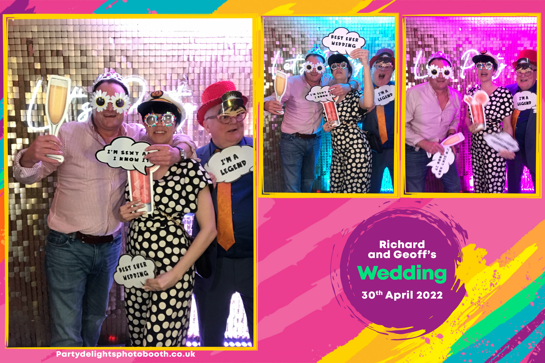 Richard & Geoff’s Wedding | View more photos from the event at gallery.partydelightsphotobooth.co.uk/u/PartyDelightsPhotoBooth/Richard-Geoff’s-Wedding