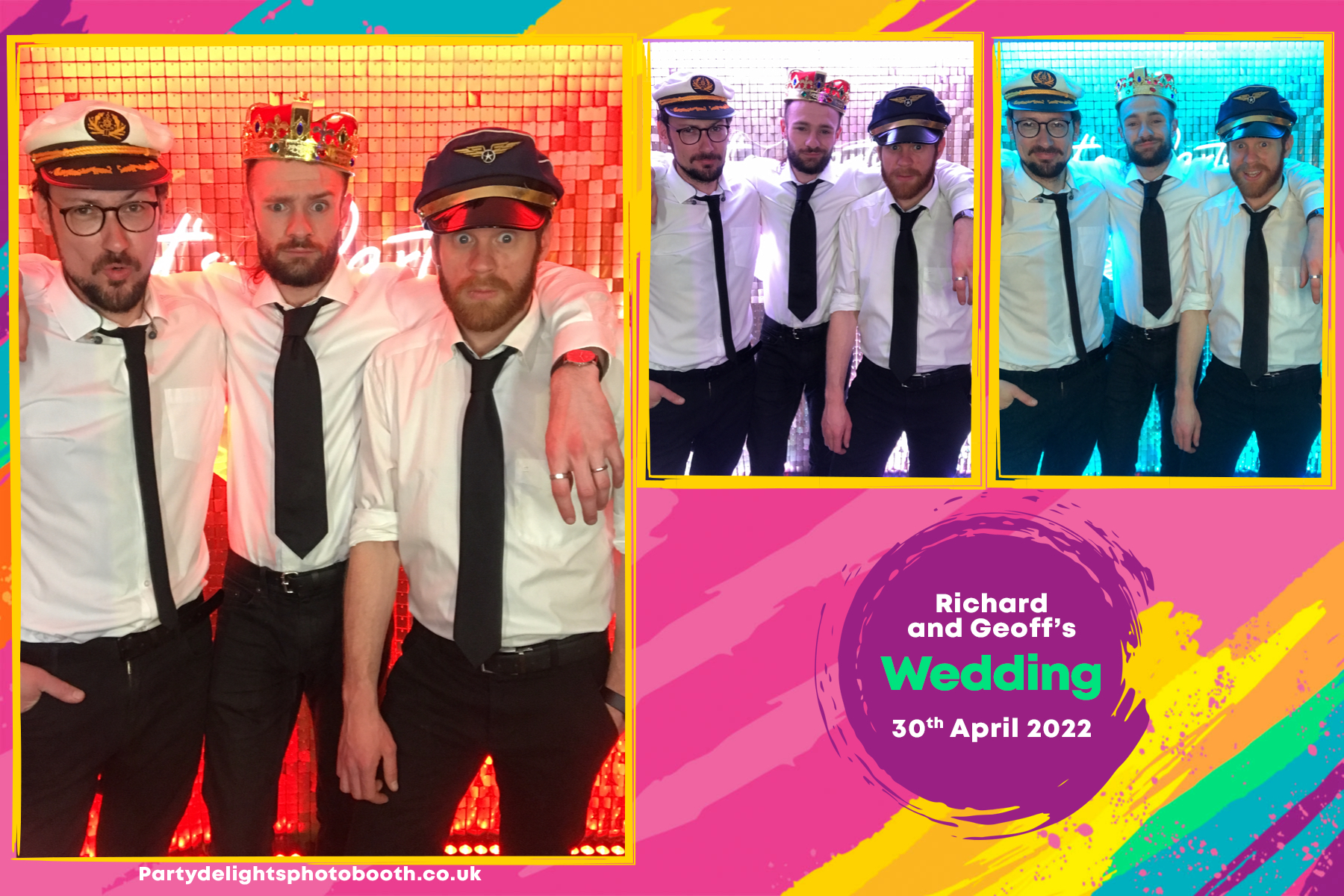 Richard & Geoff’s Wedding | View more photos from the event at gallery.partydelightsphotobooth.co.uk/u/PartyDelightsPhotoBooth/Richard-Geoff’s-Wedding