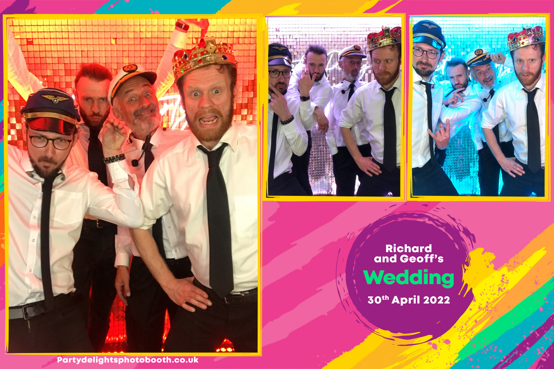 Richard & Geoff’s Wedding | View more photos from the event at gallery.partydelightsphotobooth.co.uk/u/PartyDelightsPhotoBooth/Richard-Geoff’s-Wedding