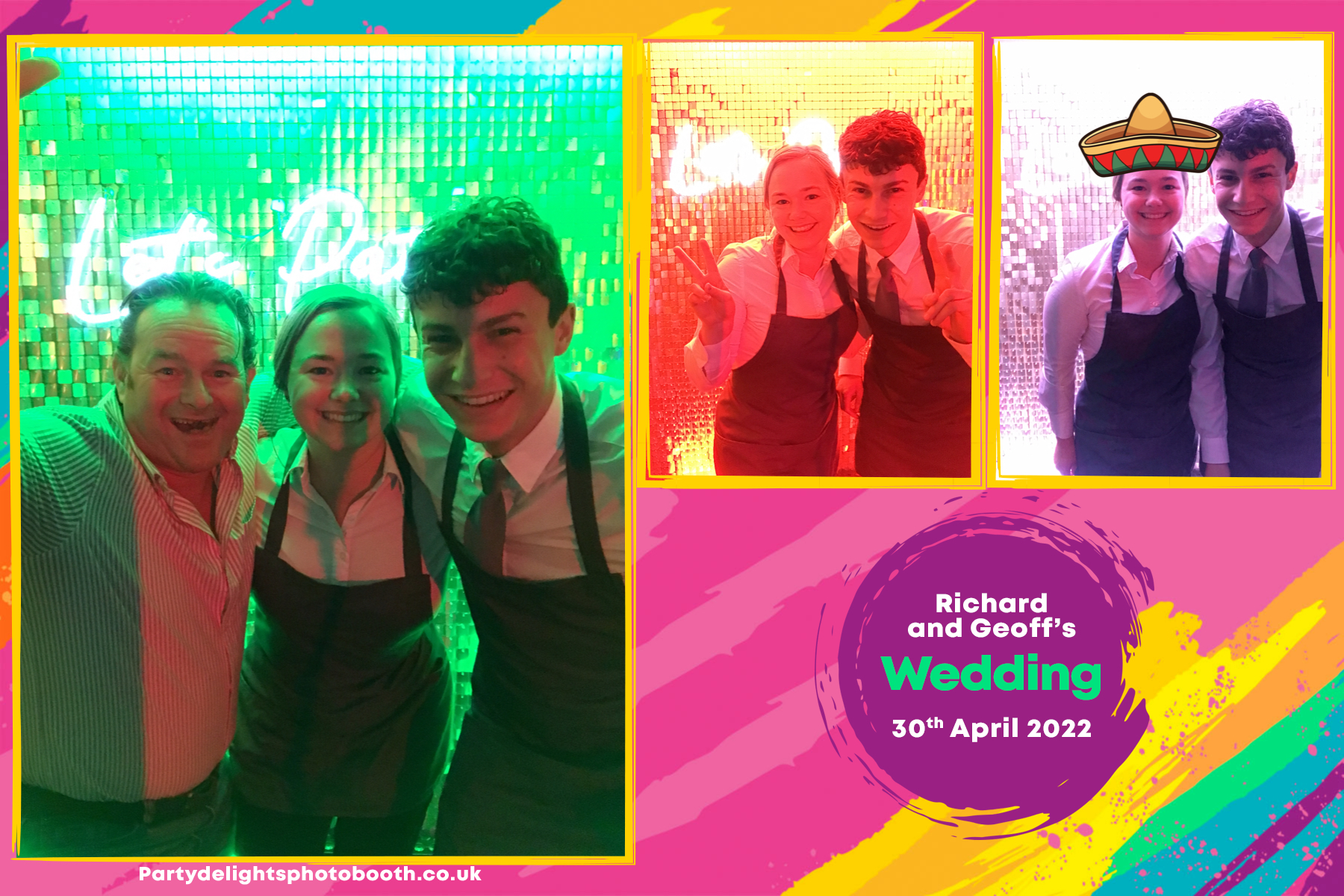 Richard & Geoff’s Wedding | View more photos from the event at gallery.partydelightsphotobooth.co.uk/u/PartyDelightsPhotoBooth/Richard-Geoff’s-Wedding