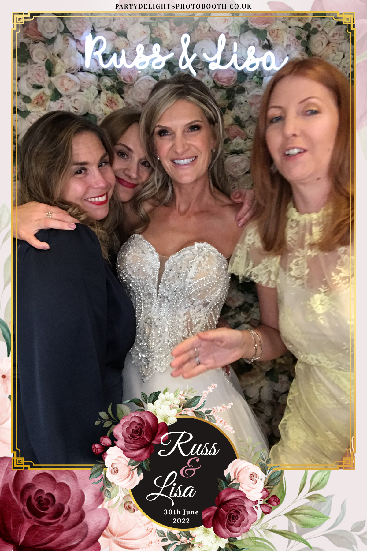 Russ & Lisa's Wedding | View more photos from the event at gallery.partydelightsphotobooth.co.uk/u/PartyDelightsPhotoBooth/Russ-Lisas-Wedding