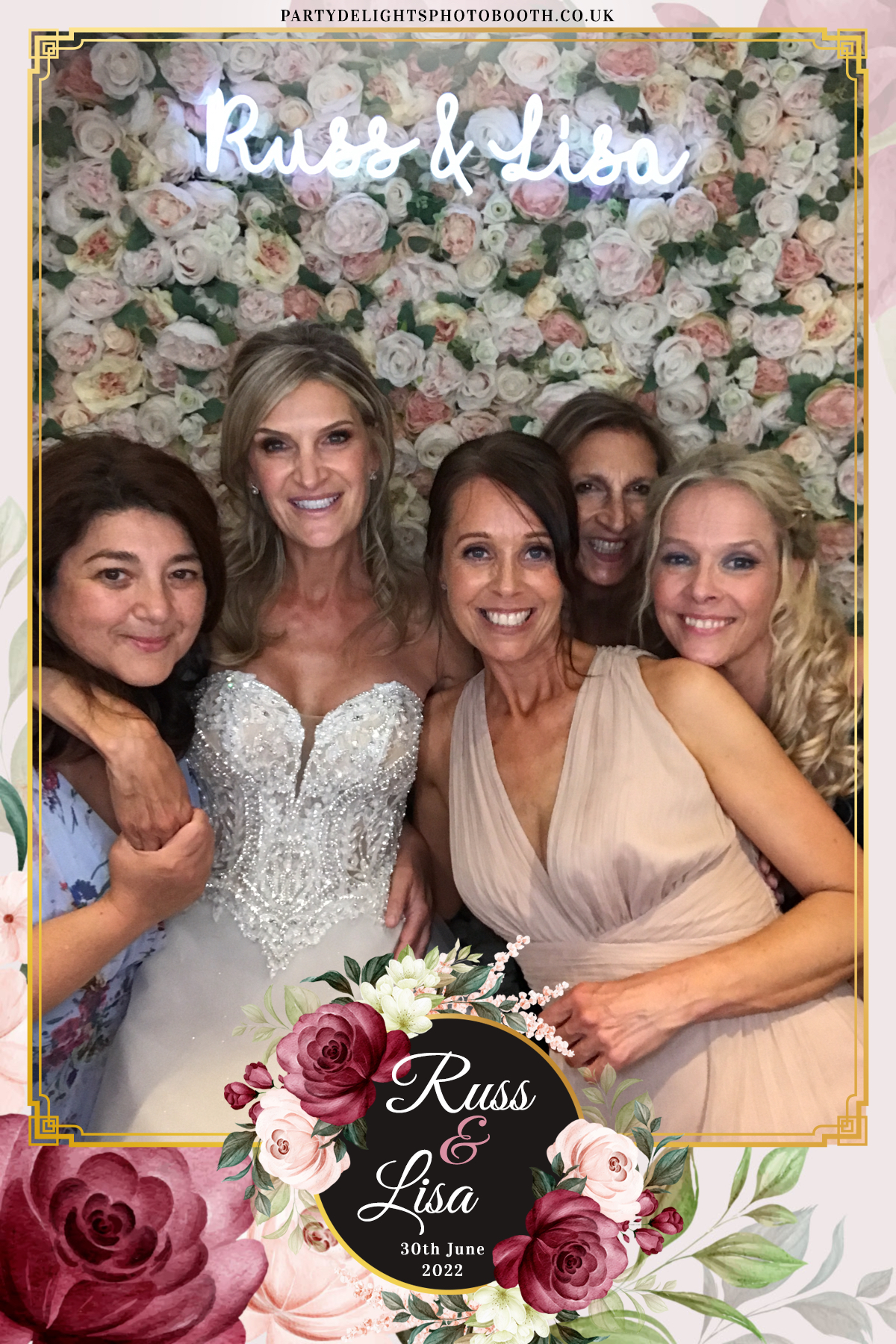 Russ & Lisa's Wedding | View more photos from the event at gallery.partydelightsphotobooth.co.uk/u/PartyDelightsPhotoBooth/Russ-Lisas-Wedding