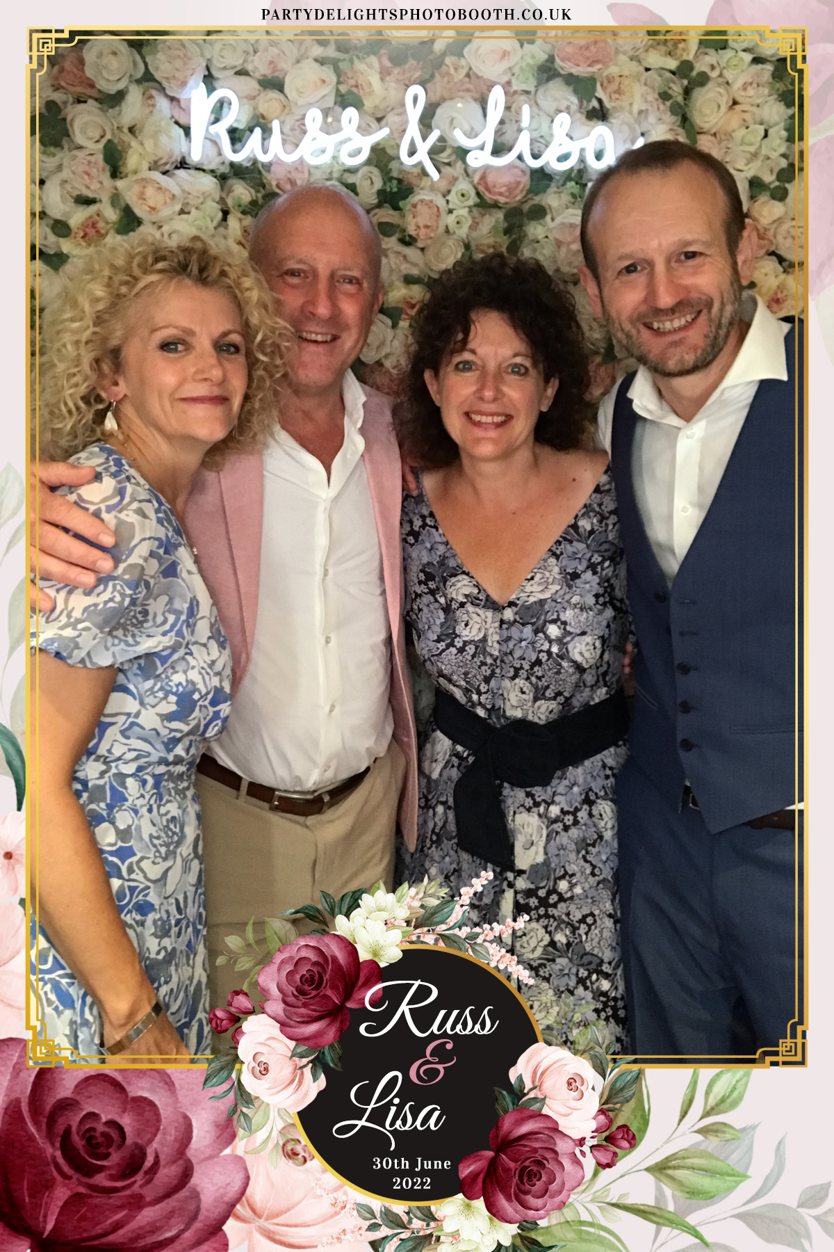 Russ & Lisa's Wedding | View more photos from the event at gallery.partydelightsphotobooth.co.uk/u/PartyDelightsPhotoBooth/Russ-Lisas-Wedding