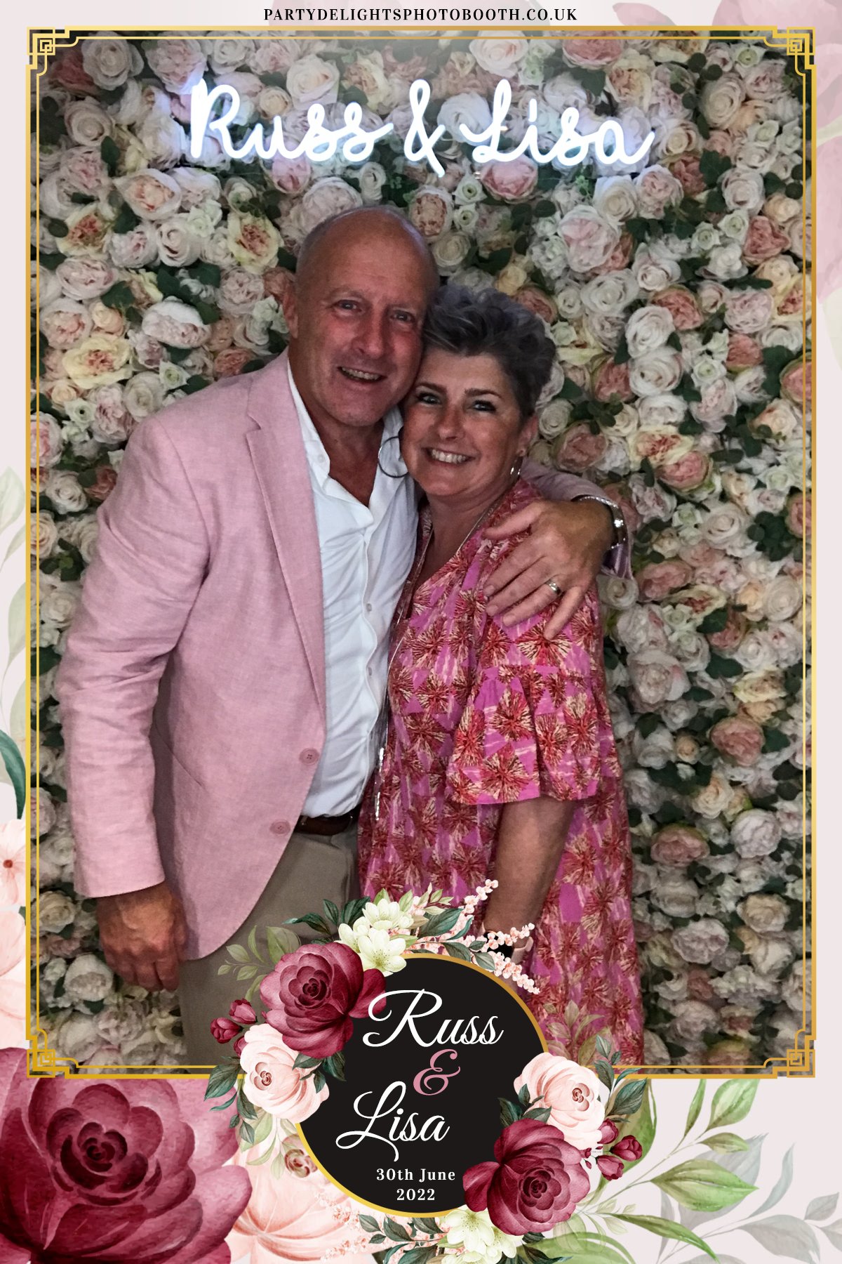 Russ & Lisa's Wedding | View more photos from the event at gallery.partydelightsphotobooth.co.uk/u/PartyDelightsPhotoBooth/Russ-Lisas-Wedding