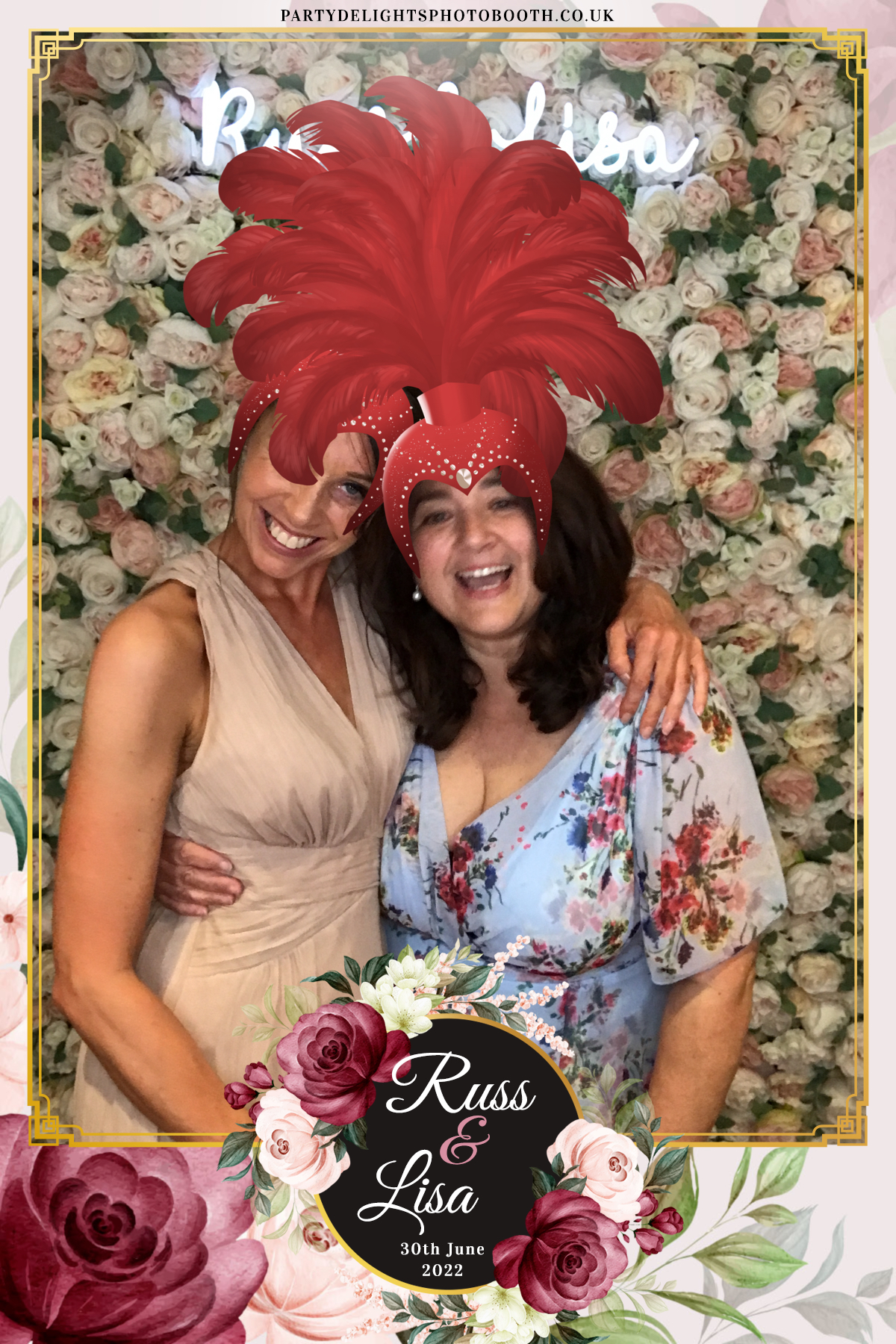 Russ & Lisa's Wedding | View more photos from the event at gallery.partydelightsphotobooth.co.uk/u/PartyDelightsPhotoBooth/Russ-Lisas-Wedding