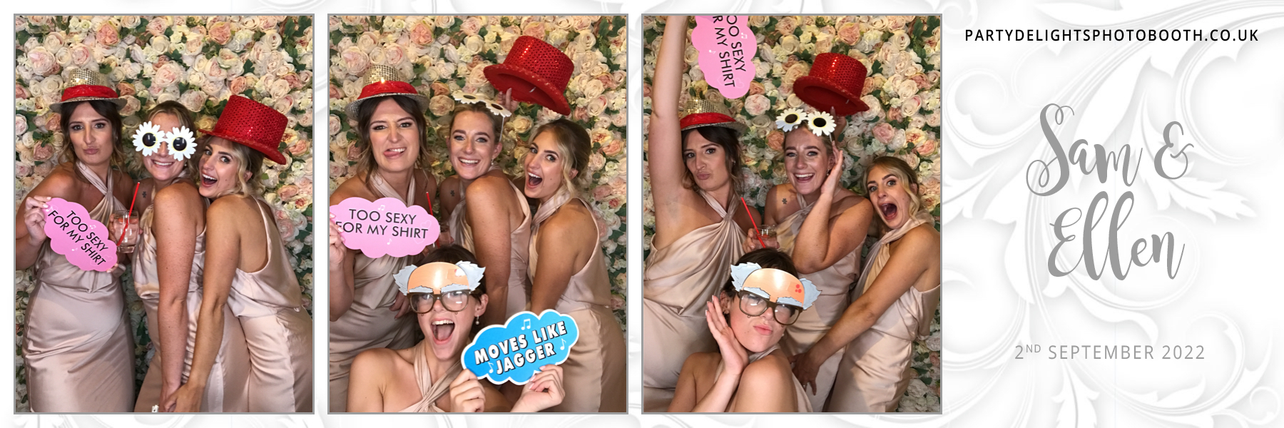Sam & Ellen’s Wedding | View more photos from the event at gallery.partydelightsphotobooth.co.uk/u/PartyDelightsPhotoBooth/Sam-Ellen’s-Wedding