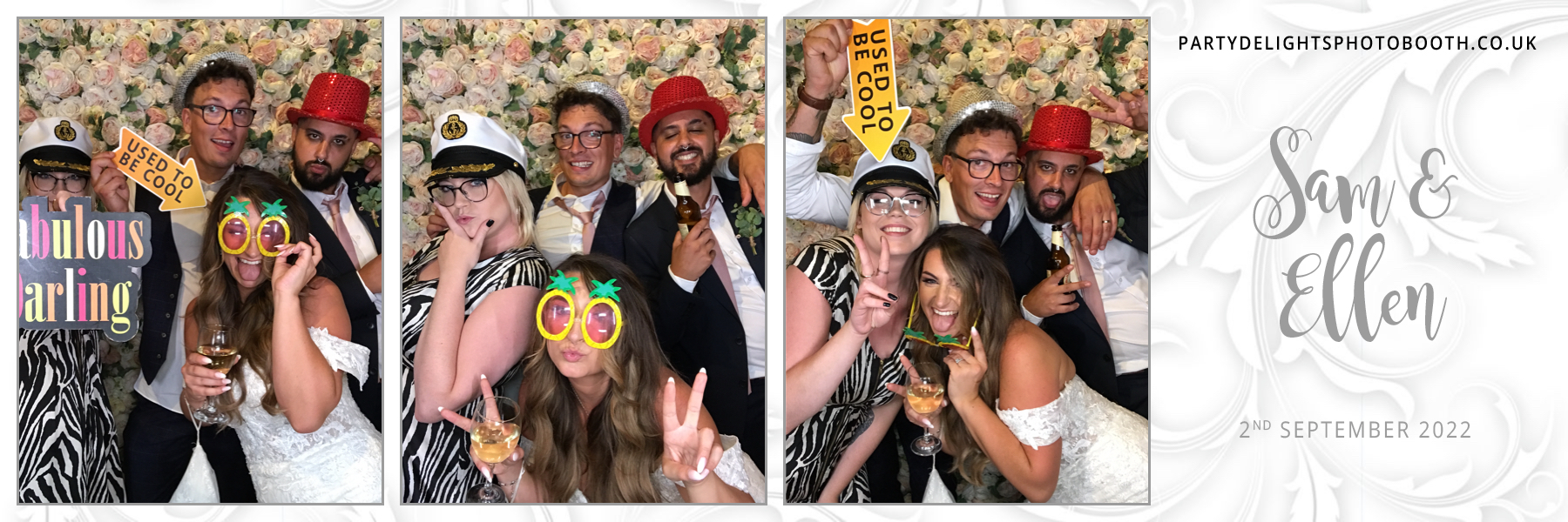 Sam & Ellen’s Wedding | View more photos from the event at gallery.partydelightsphotobooth.co.uk/u/PartyDelightsPhotoBooth/Sam-Ellen’s-Wedding
