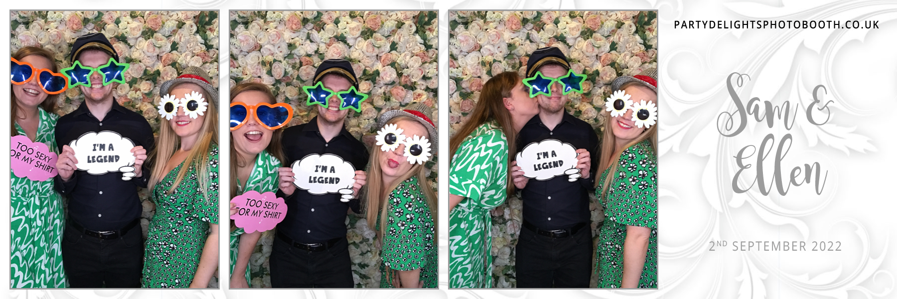 Sam & Ellen’s Wedding | View more photos from the event at gallery.partydelightsphotobooth.co.uk/u/PartyDelightsPhotoBooth/Sam-Ellen’s-Wedding