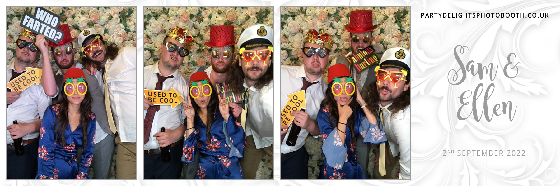 Sam & Ellen’s Wedding | View more photos from the event at gallery.partydelightsphotobooth.co.uk/u/PartyDelightsPhotoBooth/Sam-Ellen’s-Wedding