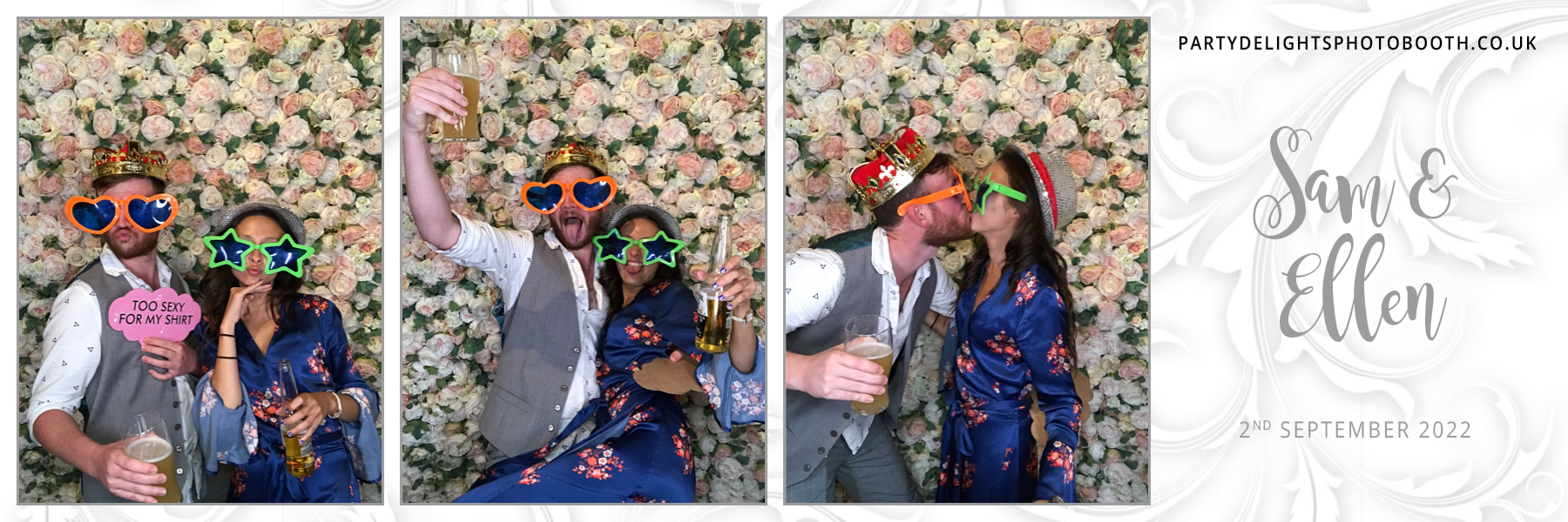 Sam & Ellen’s Wedding | View more photos from the event at gallery.partydelightsphotobooth.co.uk/u/PartyDelightsPhotoBooth/Sam-Ellen’s-Wedding
