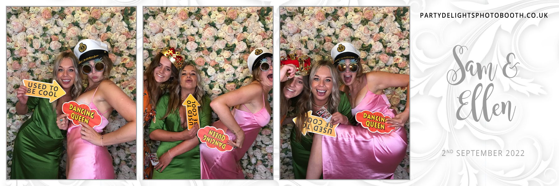 Sam & Ellen’s Wedding | View more photos from the event at gallery.partydelightsphotobooth.co.uk/u/PartyDelightsPhotoBooth/Sam-Ellen’s-Wedding