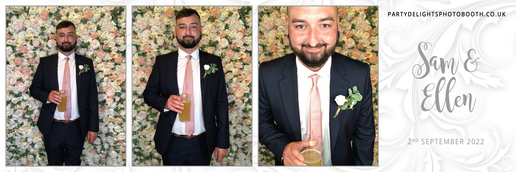 Sam & Ellen’s Wedding | View more photos from the event at gallery.partydelightsphotobooth.co.uk/u/PartyDelightsPhotoBooth/Sam-Ellen’s-Wedding