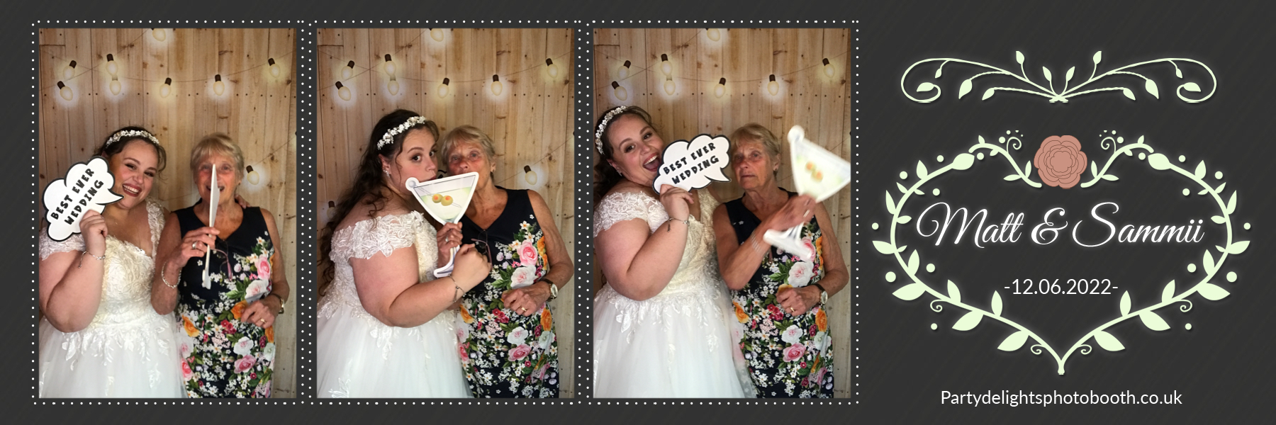 Samantha and Mathews Wedding | View more photos from the event at gallery.partydelightsphotobooth.co.uk/u/PartyDelightsPhotoBooth/Samantha-and-Mathews-Wedding
