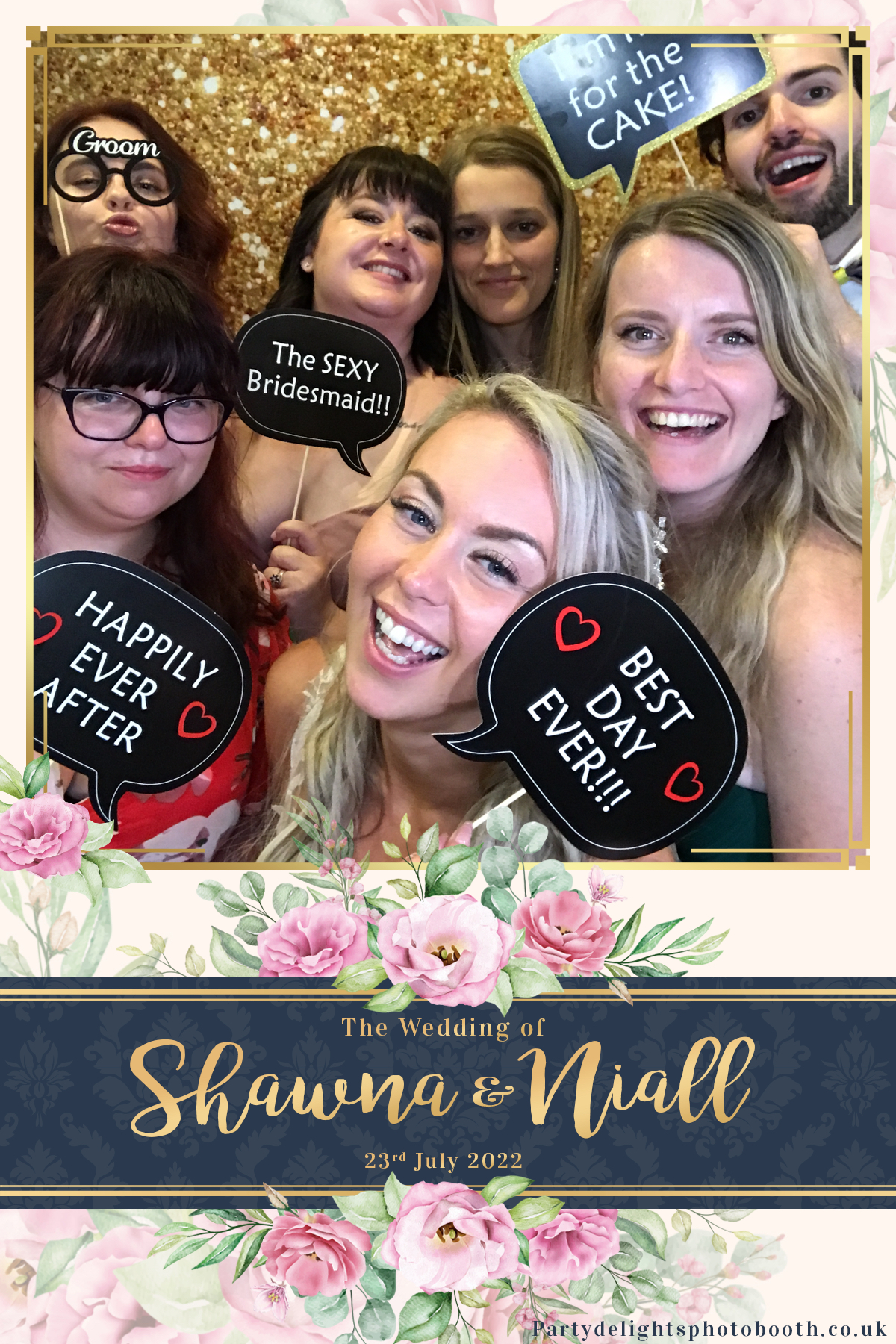 Shawna & Niall's Wedding | View more photos from the event at gallery.partydelightsphotobooth.co.uk/u/PartyDelightsPhotoBooth/Shawna-Nialls-Wedding