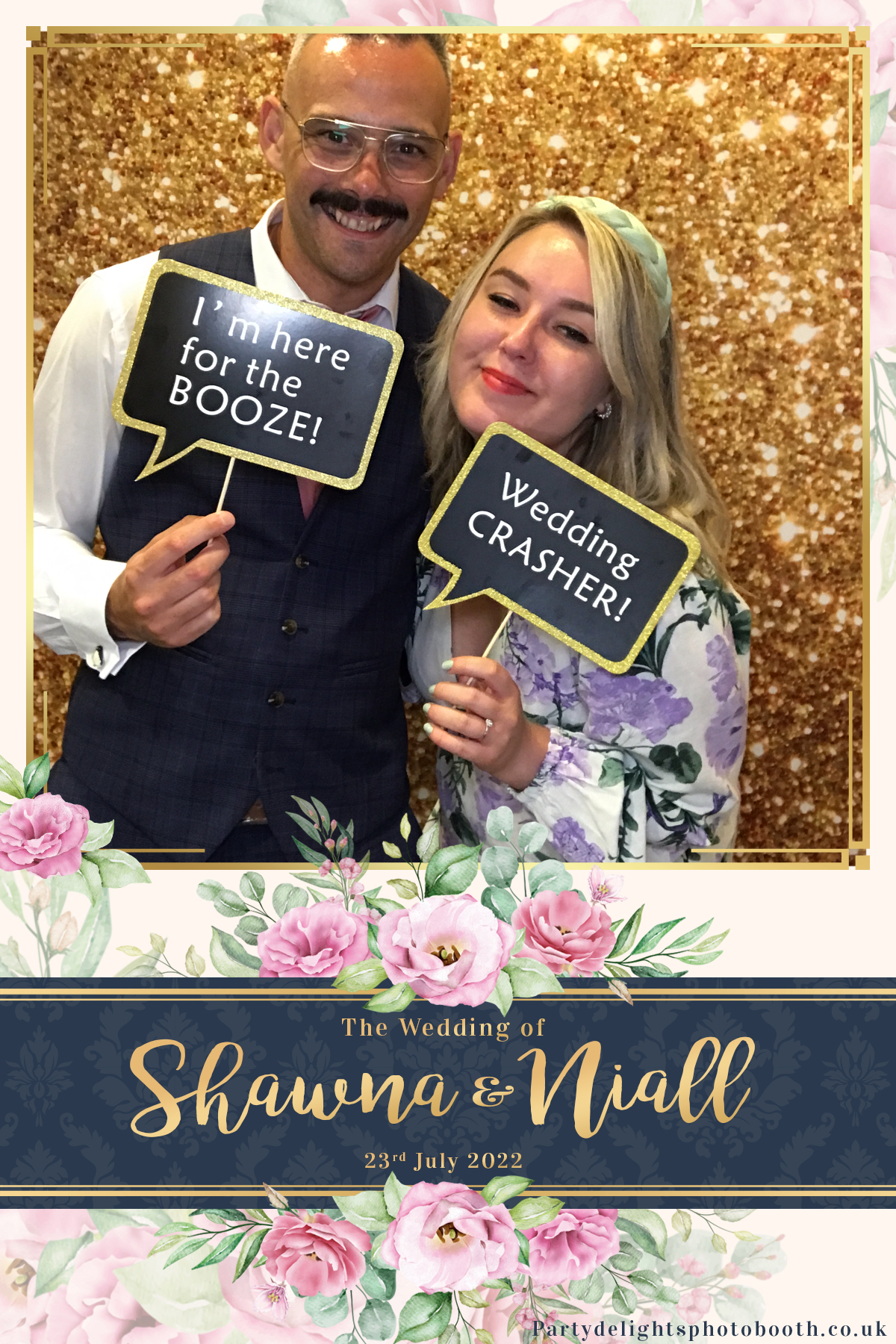 Shawna & Niall's Wedding | View more photos from the event at gallery.partydelightsphotobooth.co.uk/u/PartyDelightsPhotoBooth/Shawna-Nialls-Wedding