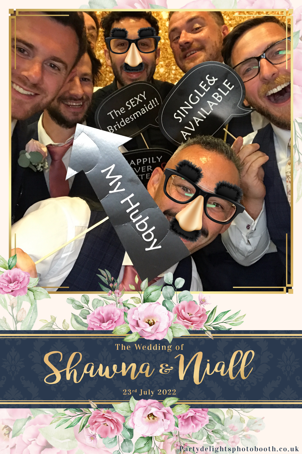 Shawna & Niall's Wedding | View more photos from the event at gallery.partydelightsphotobooth.co.uk/u/PartyDelightsPhotoBooth/Shawna-Nialls-Wedding