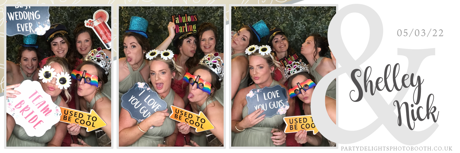 Shelley and Nick's wedding | View more photos from the event at gallery.partydelightsphotobooth.co.uk/u/PartyDelightsPhotoBooth/Shelley-and-Nicks-wedding