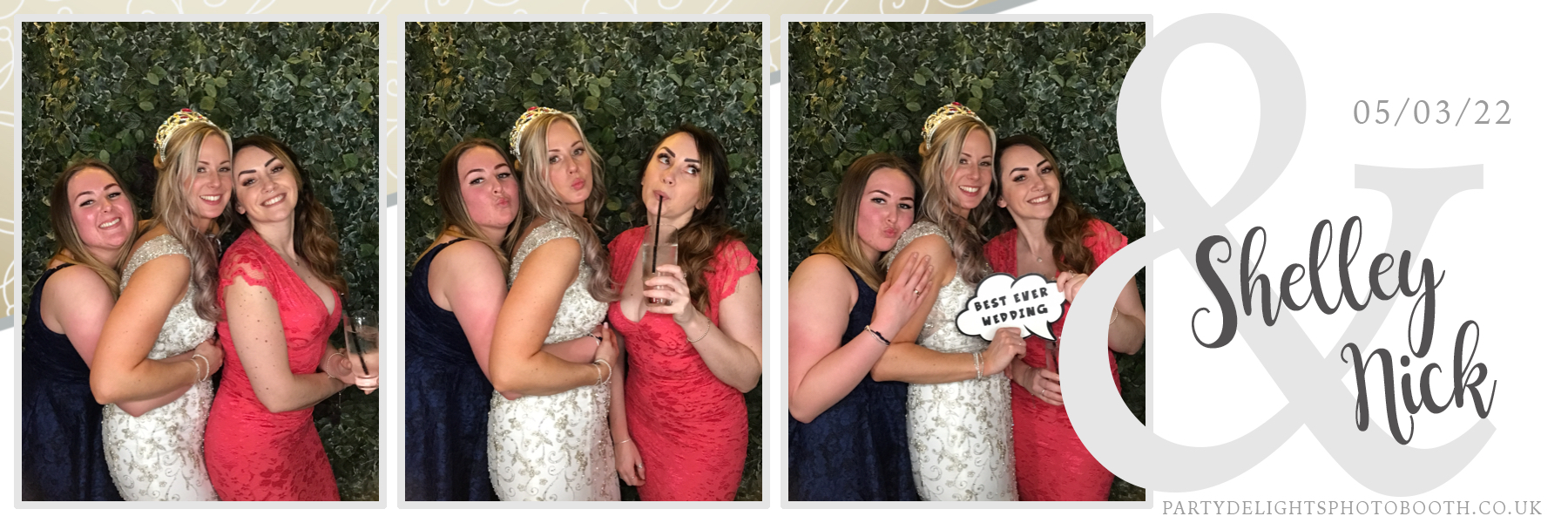 Shelley and Nick's wedding | View more photos from the event at gallery.partydelightsphotobooth.co.uk/u/PartyDelightsPhotoBooth/Shelley-and-Nicks-wedding