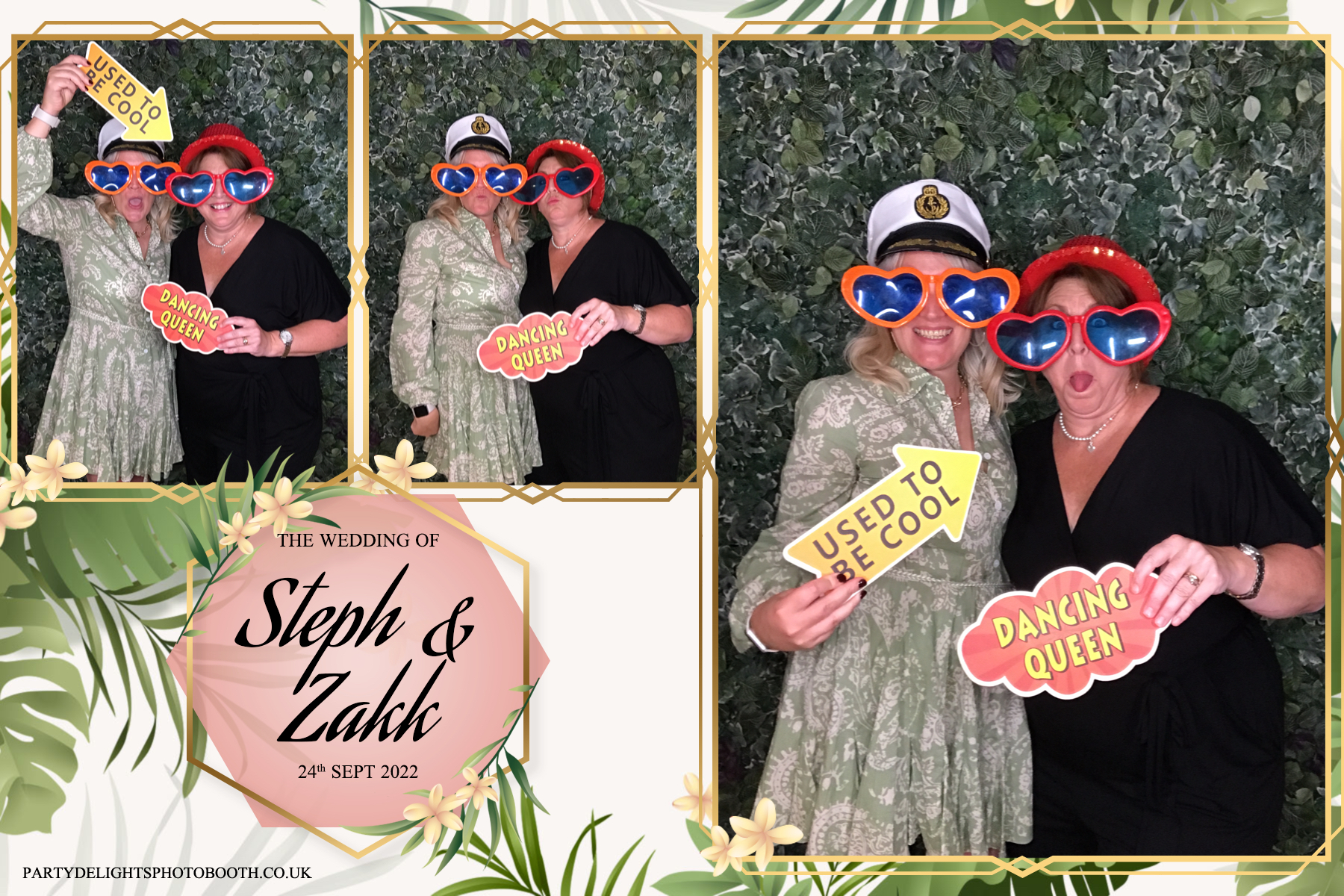 Stephanie and Zakk's Wedding | View more photos from the event at gallery.partydelightsphotobooth.co.uk/u/PartyDelightsPhotoBooth/Stephanie-and-Zakks-Wedding