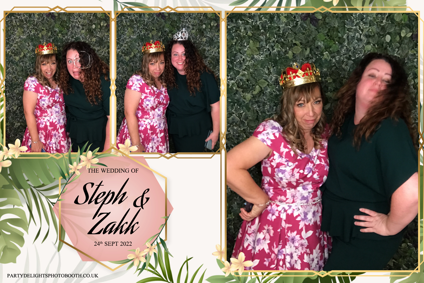 Stephanie and Zakk's Wedding | View more photos from the event at gallery.partydelightsphotobooth.co.uk/u/PartyDelightsPhotoBooth/Stephanie-and-Zakks-Wedding