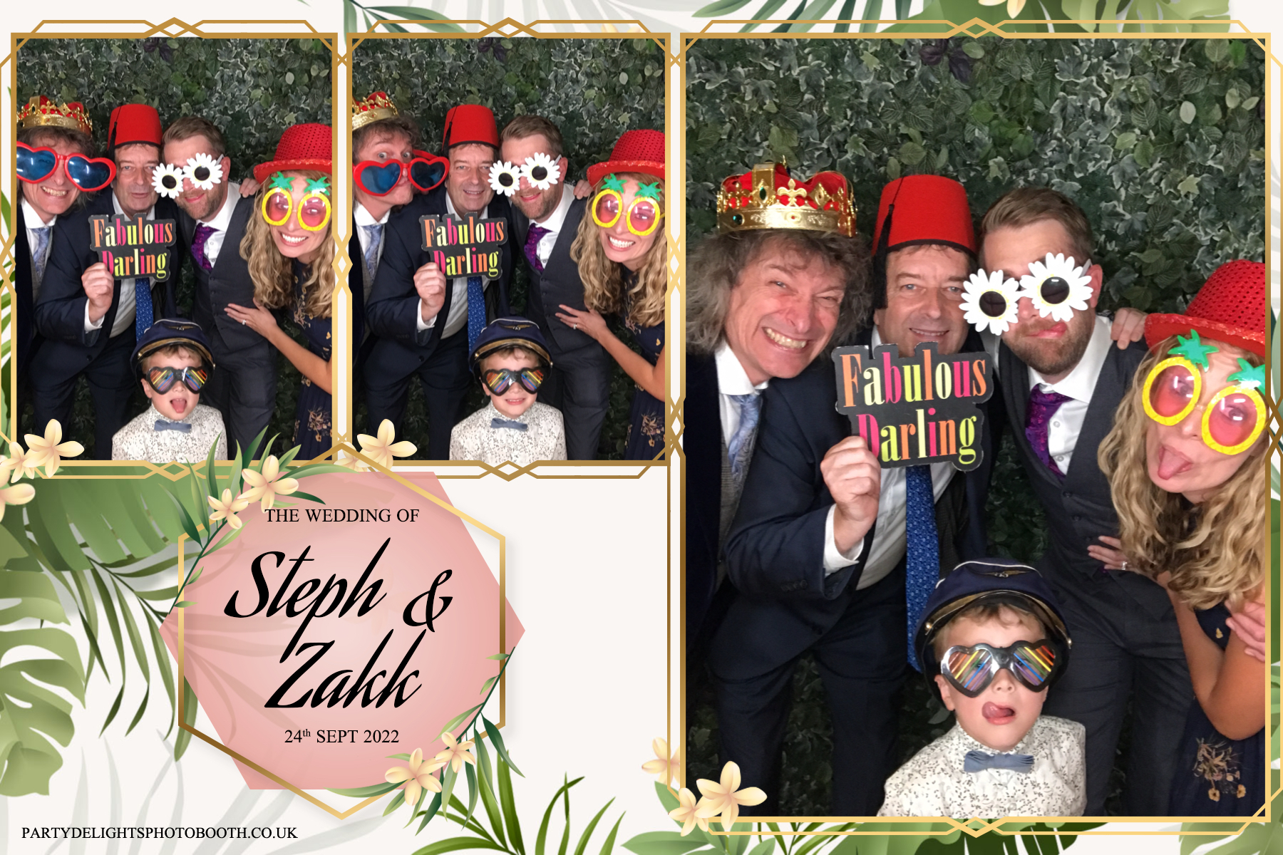 Stephanie and Zakk's Wedding | View more photos from the event at gallery.partydelightsphotobooth.co.uk/u/PartyDelightsPhotoBooth/Stephanie-and-Zakks-Wedding