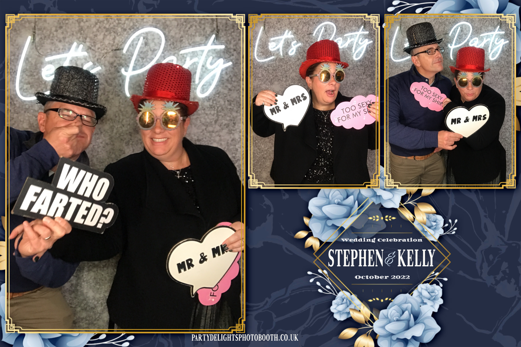 Stephen & Kelly's Wedding | View more photos from the event at gallery.partydelightsphotobooth.co.uk/u/PartyDelightsPhotoBooth/Stephen-Kellys-Wedding