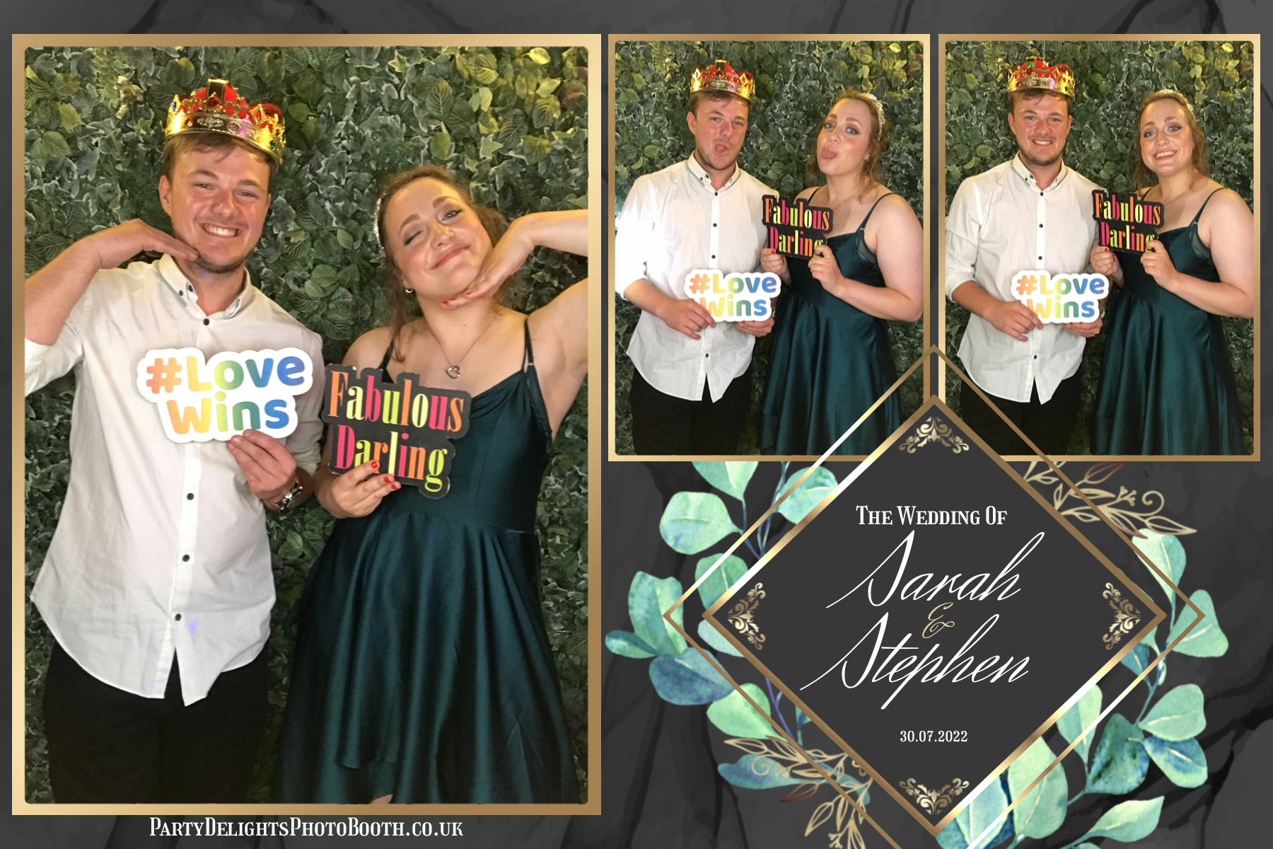 Stephen & Sarah’s wedding | View more photos from the event at gallery.partydelightsphotobooth.co.uk/u/PartyDelightsPhotoBooth/Stephen-Sarah’s-wedding