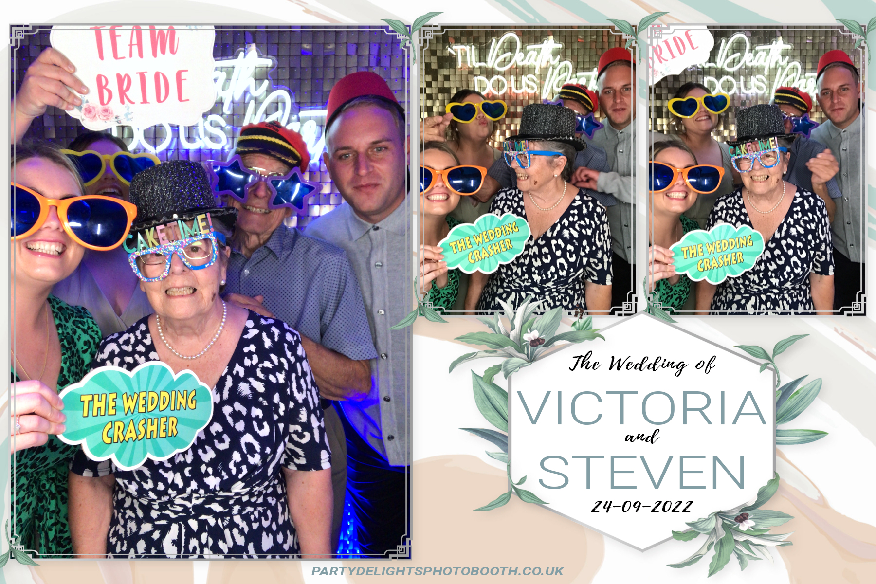 Steven and Victoria’s wedding | View more photos from the event at gallery.partydelightsphotobooth.co.uk/u/PartyDelightsPhotoBooth/Steven-and-Victoria’s-wedding