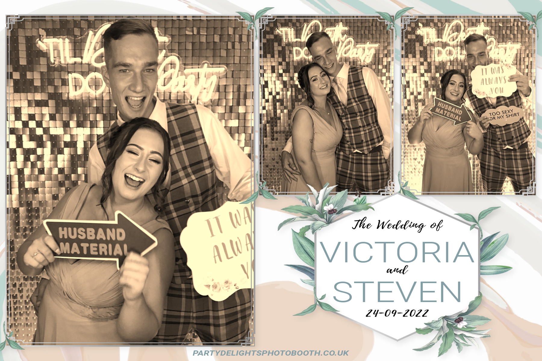 Steven and Victoria’s wedding | View more photos from the event at gallery.partydelightsphotobooth.co.uk/u/PartyDelightsPhotoBooth/Steven-and-Victoria’s-wedding