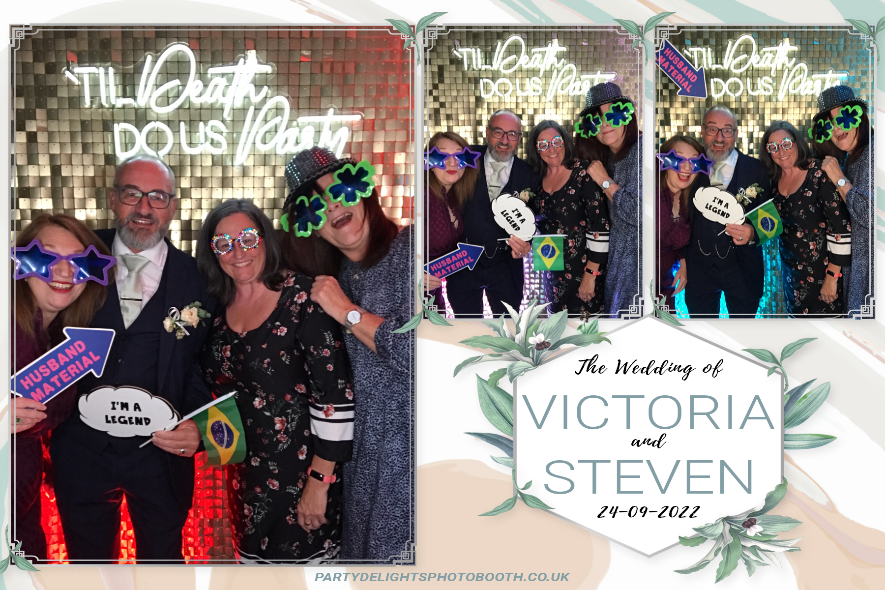 Steven and Victoria’s wedding | View more photos from the event at gallery.partydelightsphotobooth.co.uk/u/PartyDelightsPhotoBooth/Steven-and-Victoria’s-wedding