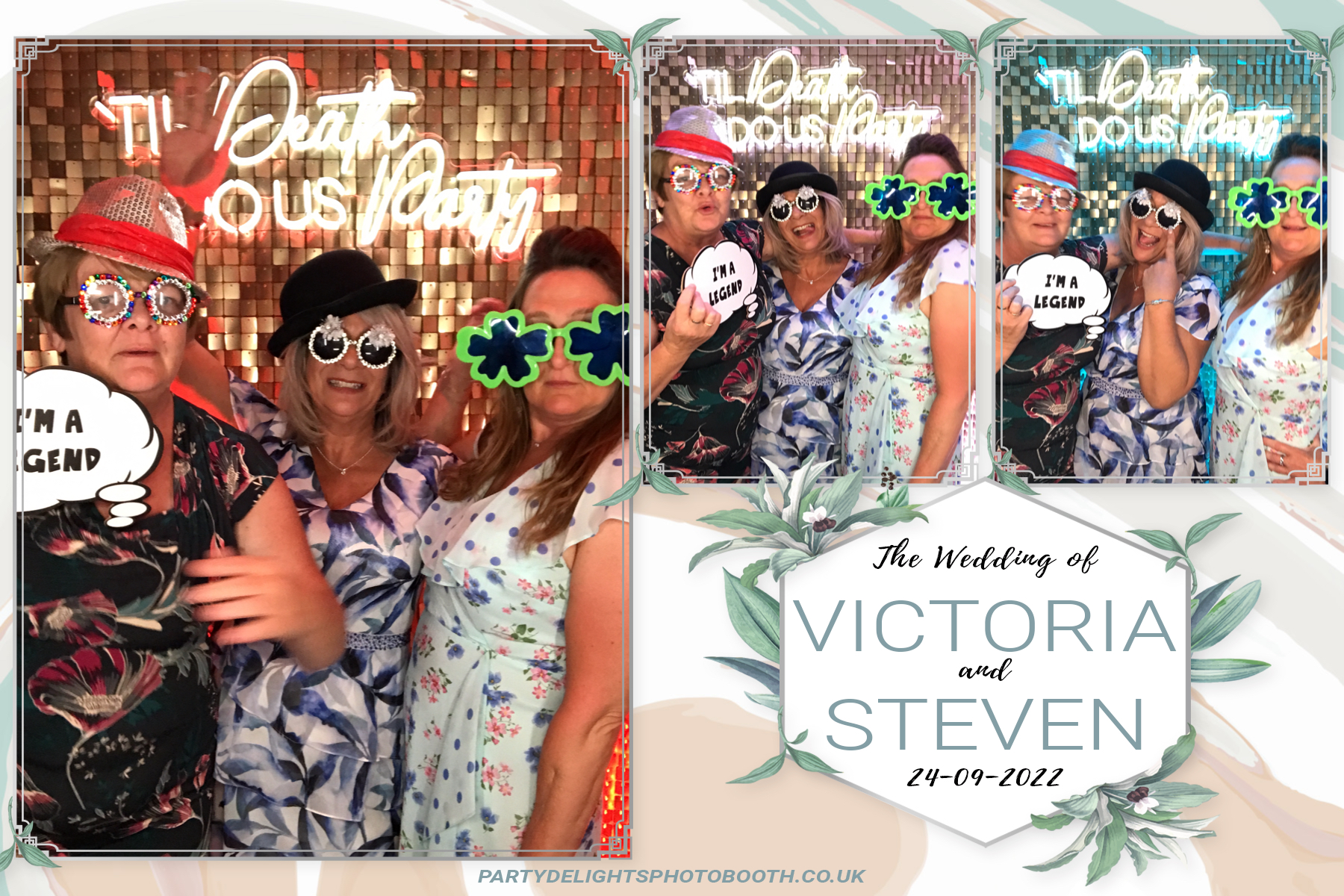 Steven and Victoria’s wedding | View more photos from the event at gallery.partydelightsphotobooth.co.uk/u/PartyDelightsPhotoBooth/Steven-and-Victoria’s-wedding