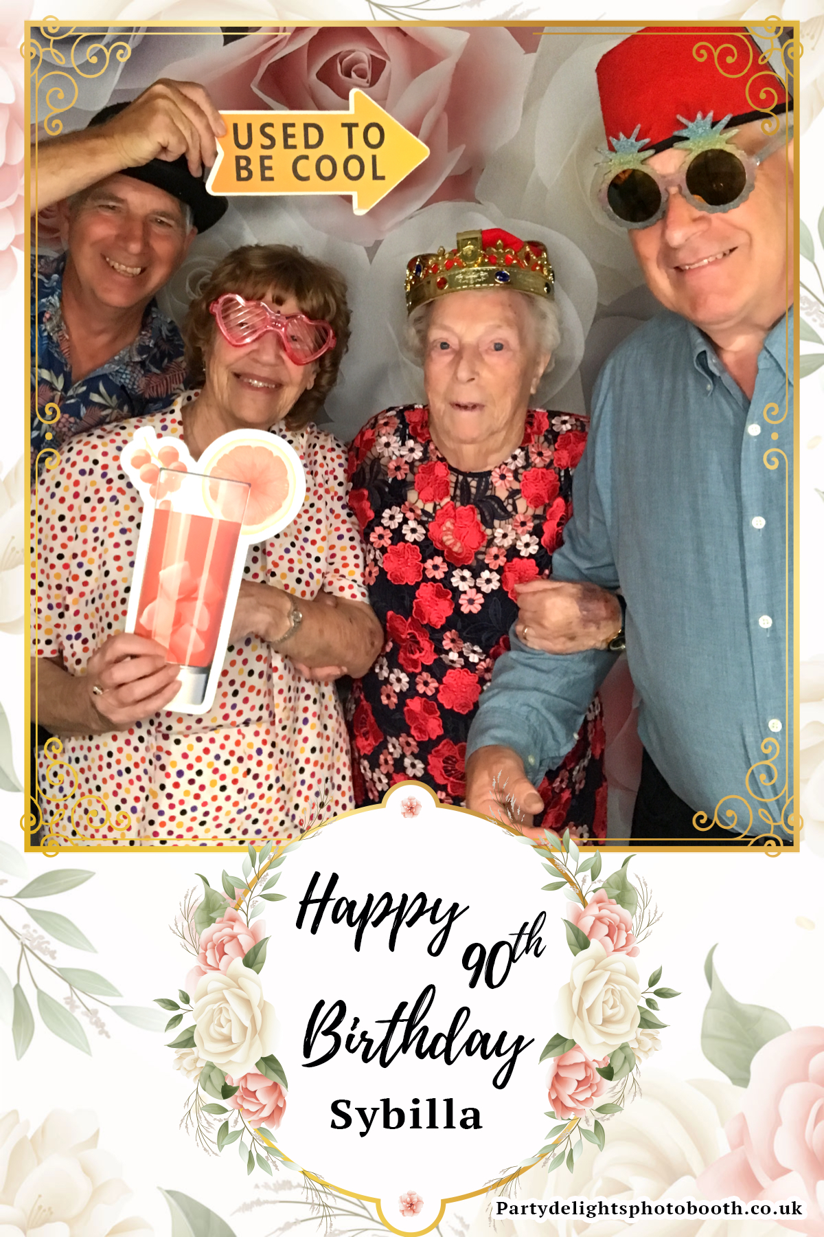 Sybilla’s 90th Birthday | View more photos from the event at gallery.partydelightsphotobooth.co.uk/u/PartyDelightsPhotoBooth/Sybilla’s-90th-Birthday