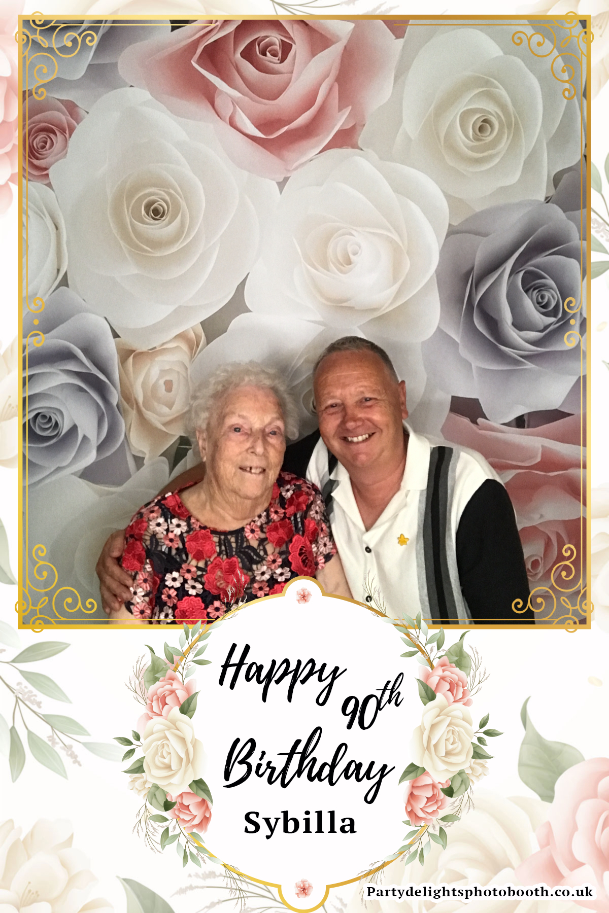 Sybilla’s 90th Birthday | View more photos from the event at gallery.partydelightsphotobooth.co.uk/u/PartyDelightsPhotoBooth/Sybilla’s-90th-Birthday