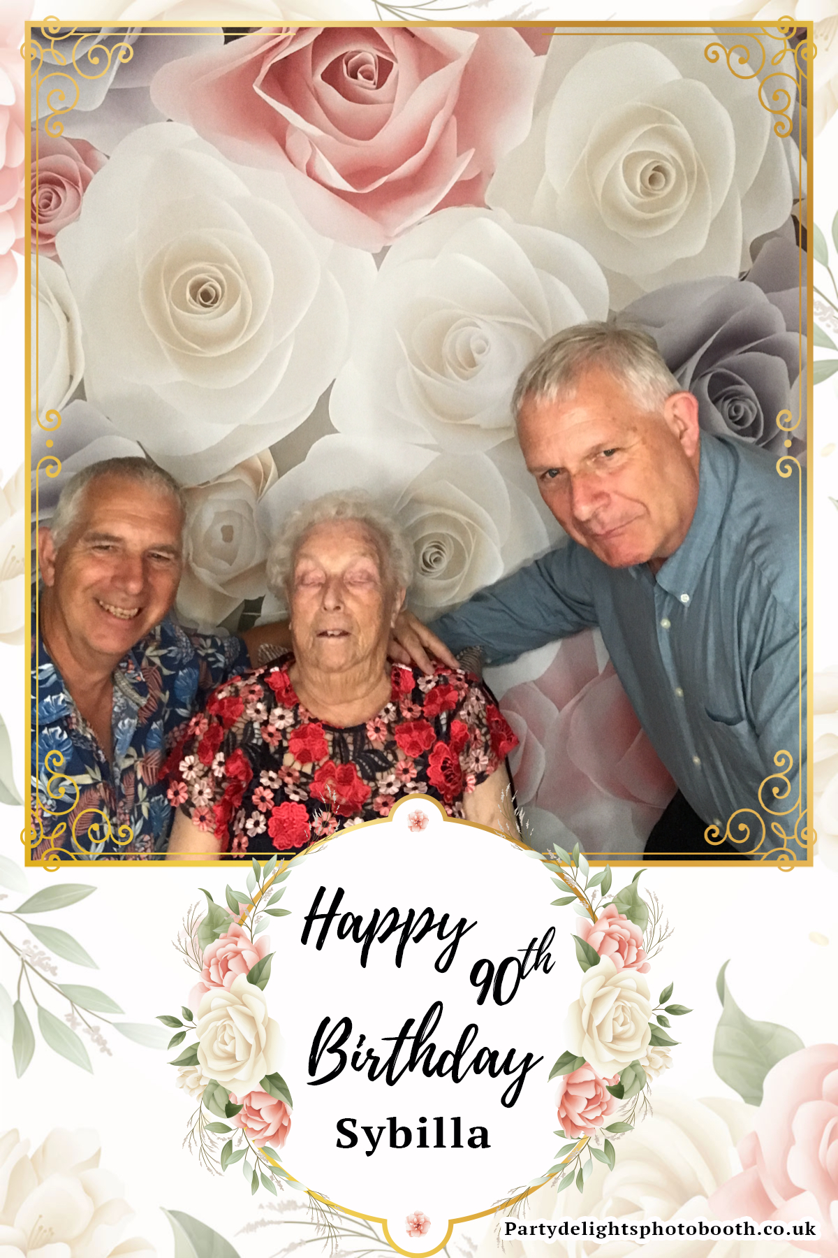 Sybilla’s 90th Birthday | View more photos from the event at gallery.partydelightsphotobooth.co.uk/u/PartyDelightsPhotoBooth/Sybilla’s-90th-Birthday