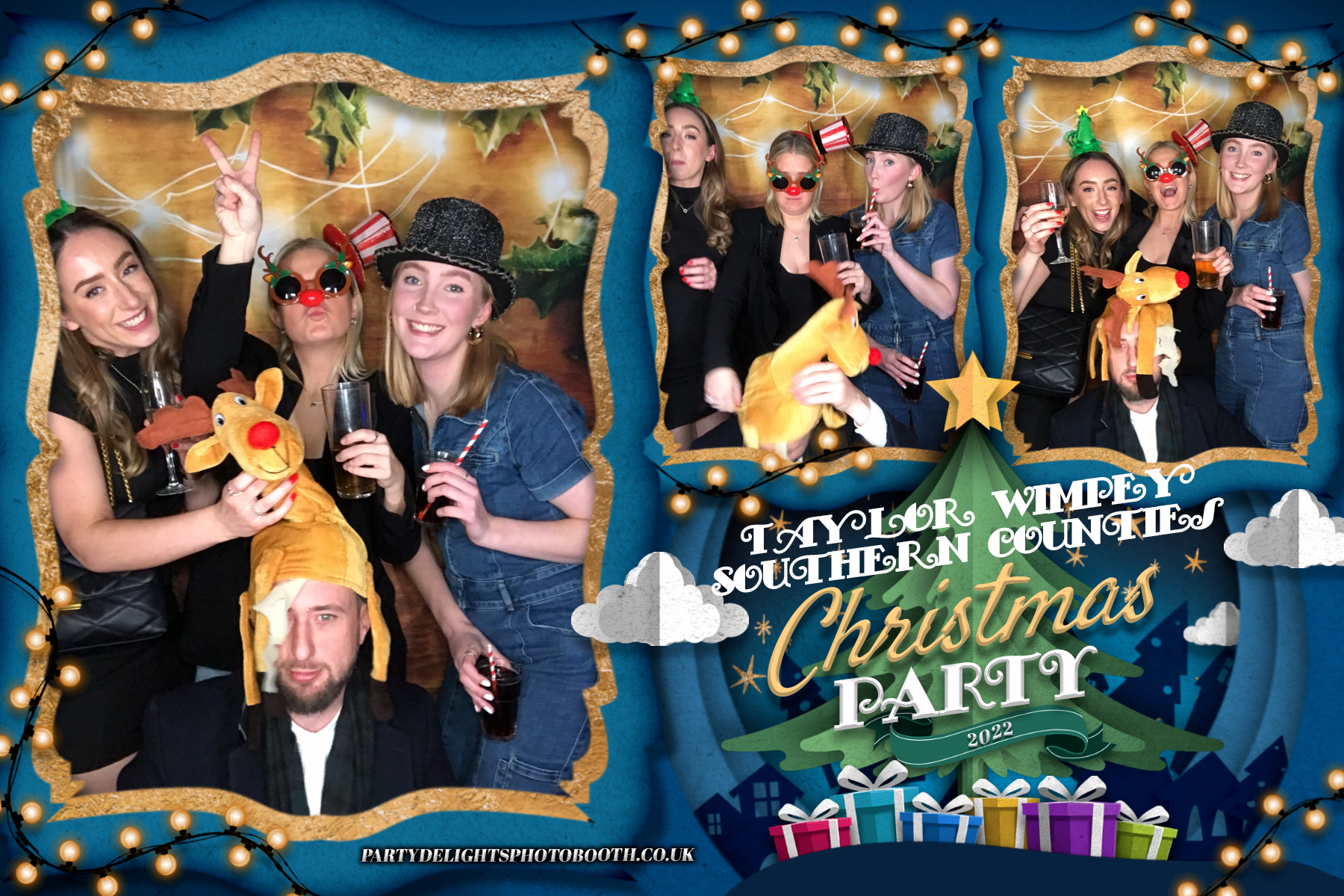 Taylor Wimpey Christmas Party 2022 | View more photos from the event at gallery.partydelightsphotobooth.co.uk/u/PartyDelightsPhotoBooth/Taylor-Wimpey-Christmas-Party-2022