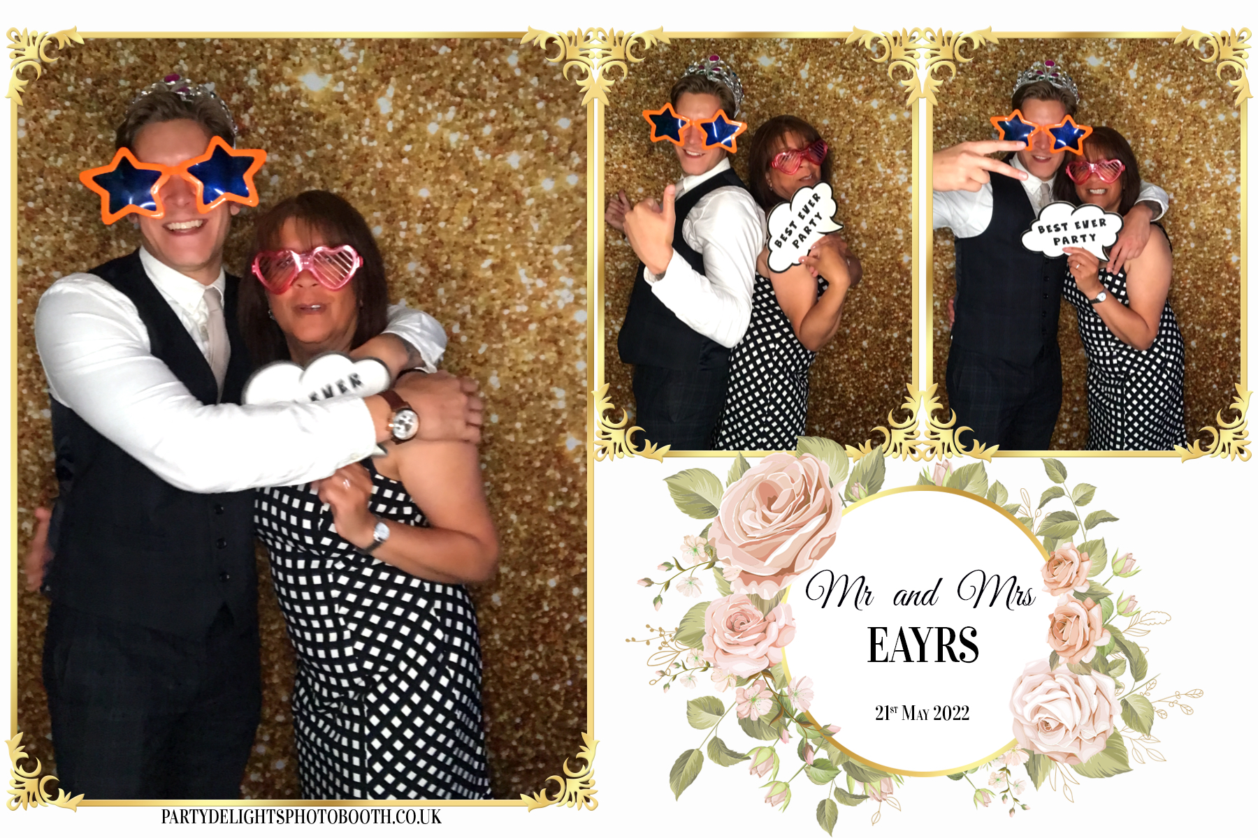 The Wedding of Mr & Mrs Eayrs | View more photos from the event at gallery.partydelightsphotobooth.co.uk/u/PartyDelightsPhotoBooth/The-Wedding-of-Mr-Mrs-Eayrs