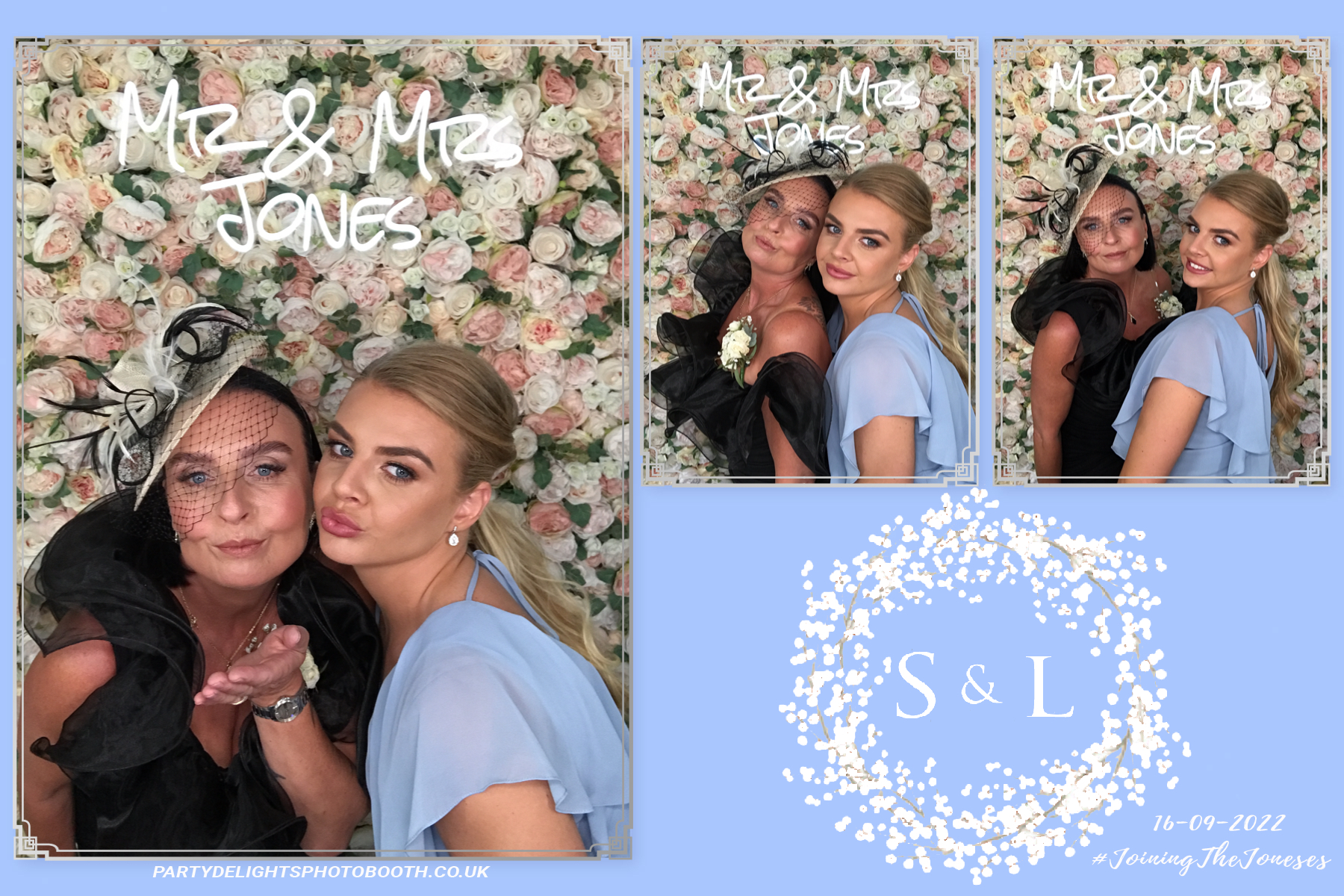 The Wedding of Mr and Mrs Jones | View more photos from the event at gallery.partydelightsphotobooth.co.uk/u/PartyDelightsPhotoBooth/The-Wedding-of-Mr-and-Mrs-Jones