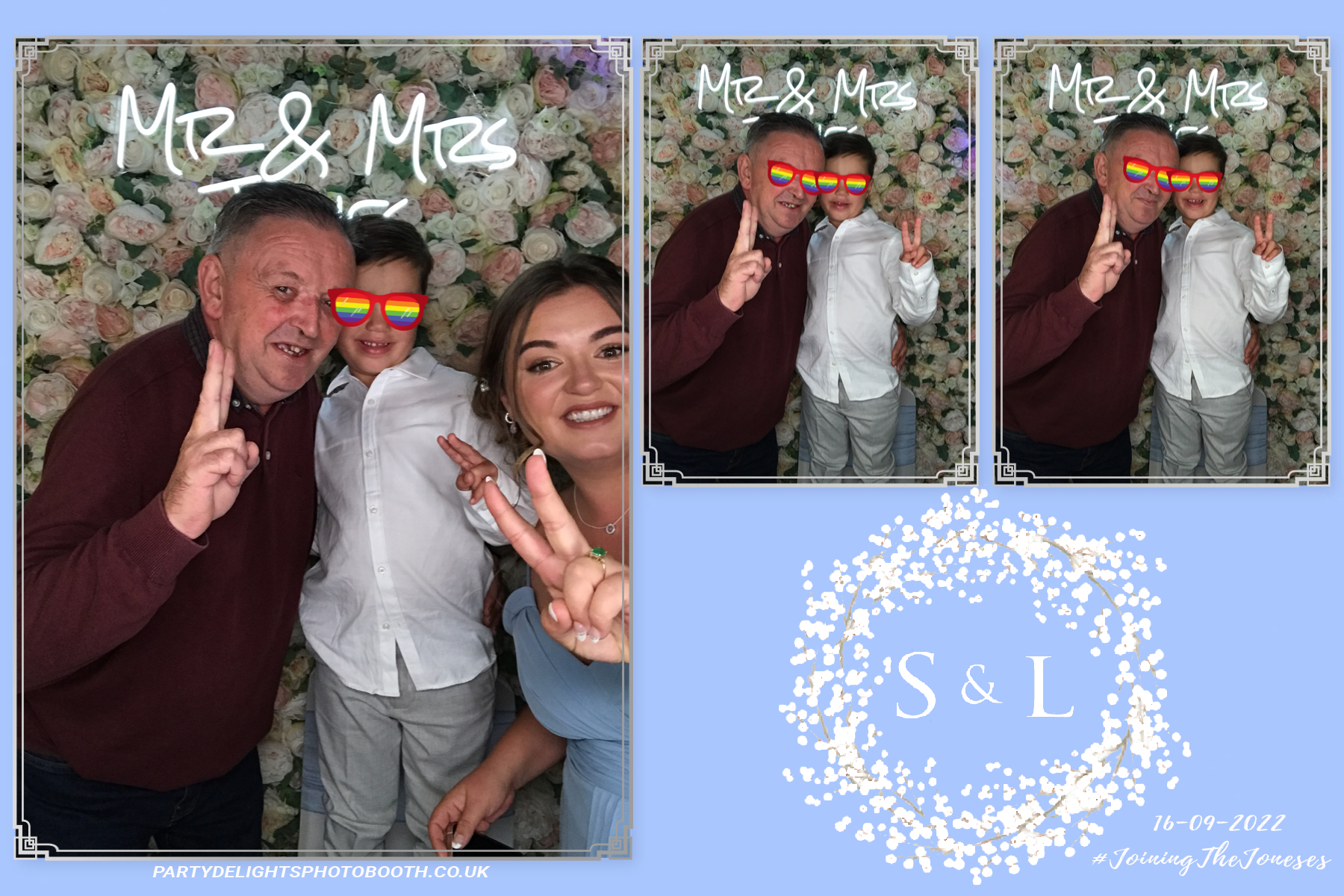 The Wedding of Mr and Mrs Jones | View more photos from the event at gallery.partydelightsphotobooth.co.uk/u/PartyDelightsPhotoBooth/The-Wedding-of-Mr-and-Mrs-Jones