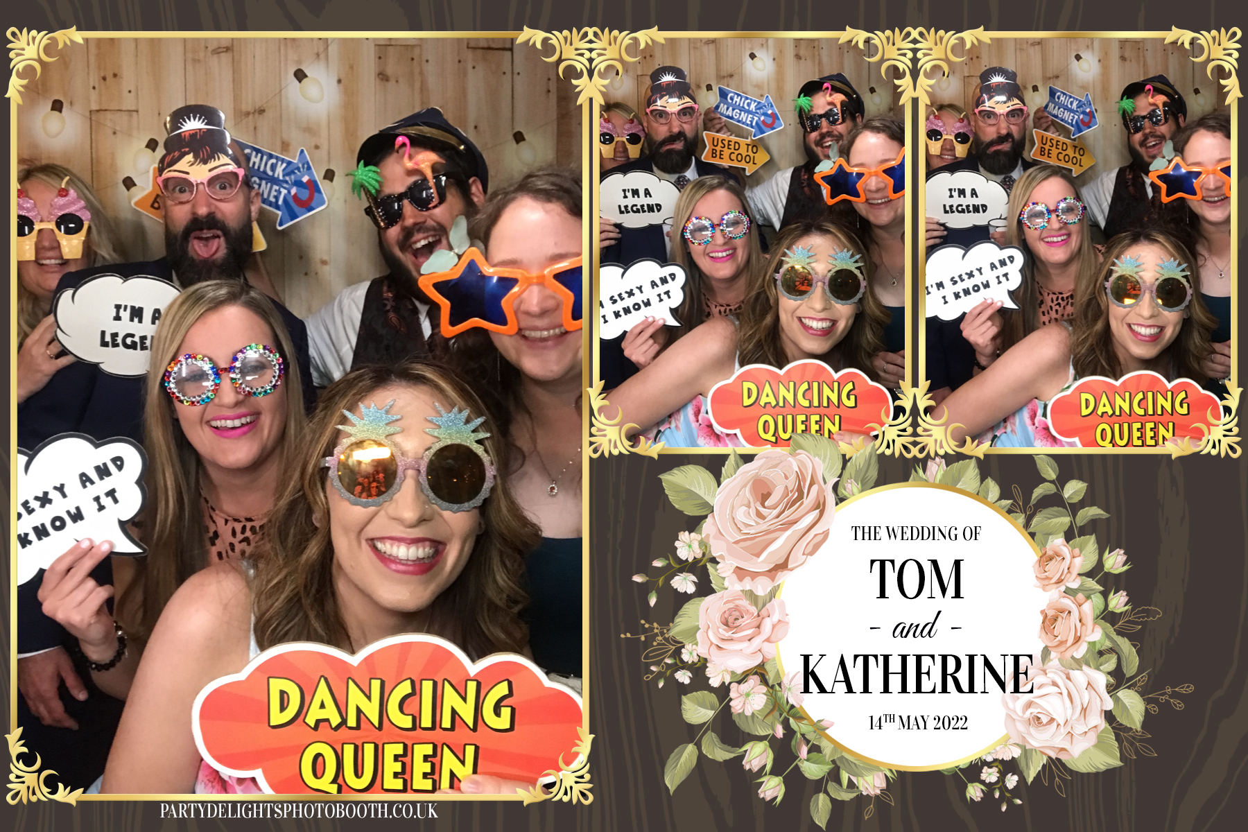 Tom and Katherine’s Wedding | View more photos from the event at gallery.partydelightsphotobooth.co.uk/u/PartyDelightsPhotoBooth/Tom-and-Katherine’s-Wedding