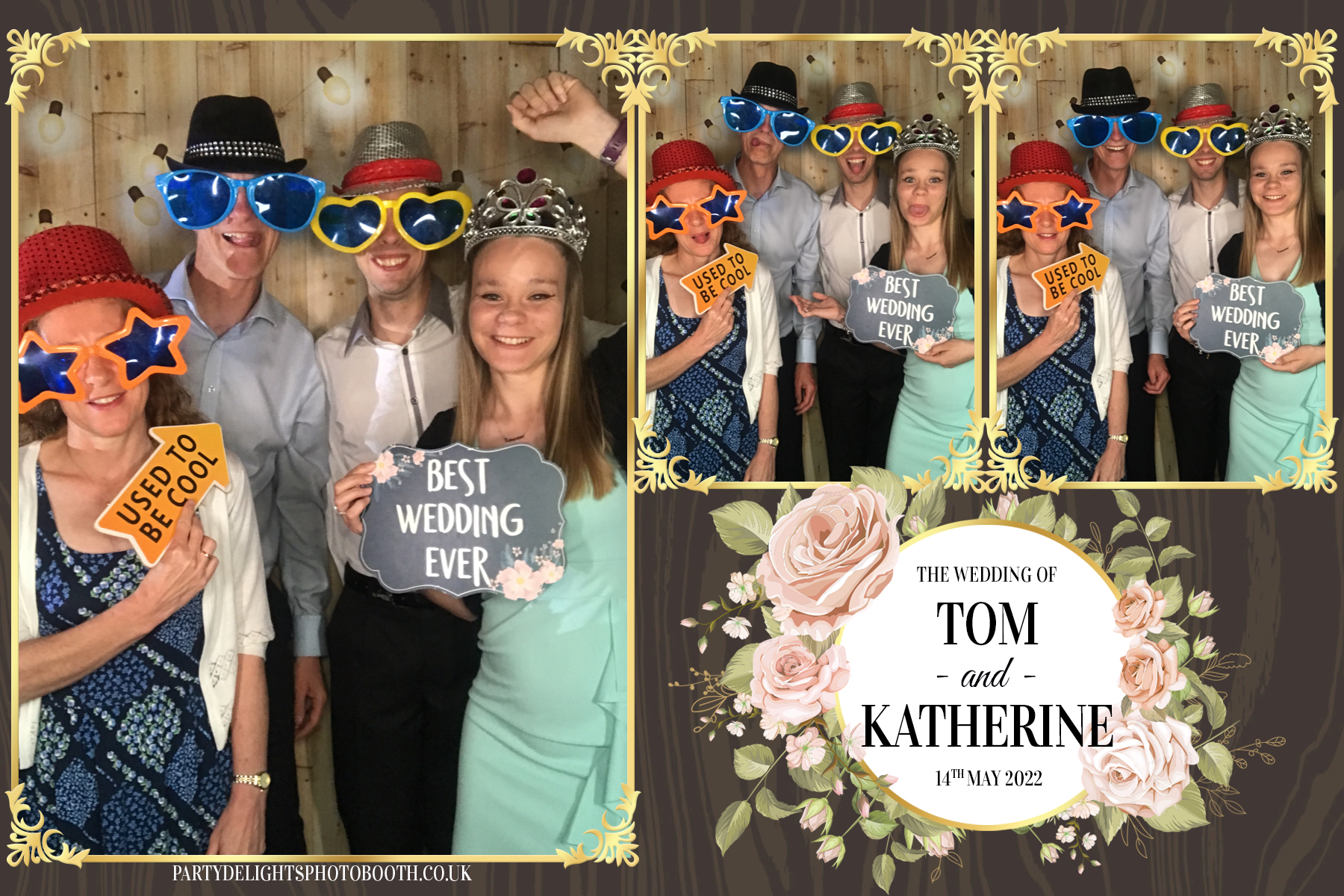 Tom and Katherine’s Wedding | View more photos from the event at gallery.partydelightsphotobooth.co.uk/u/PartyDelightsPhotoBooth/Tom-and-Katherine’s-Wedding